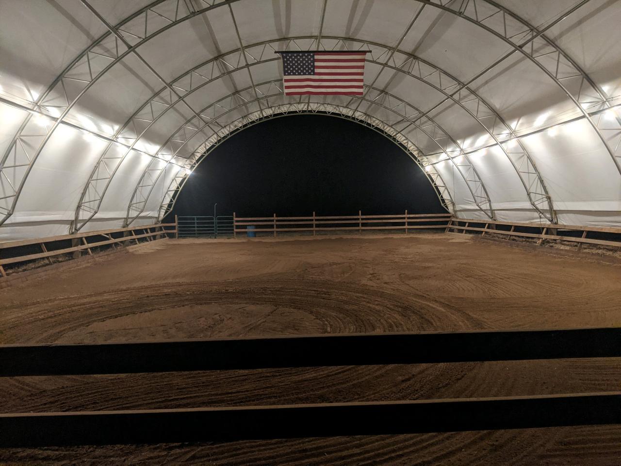 Covered arena