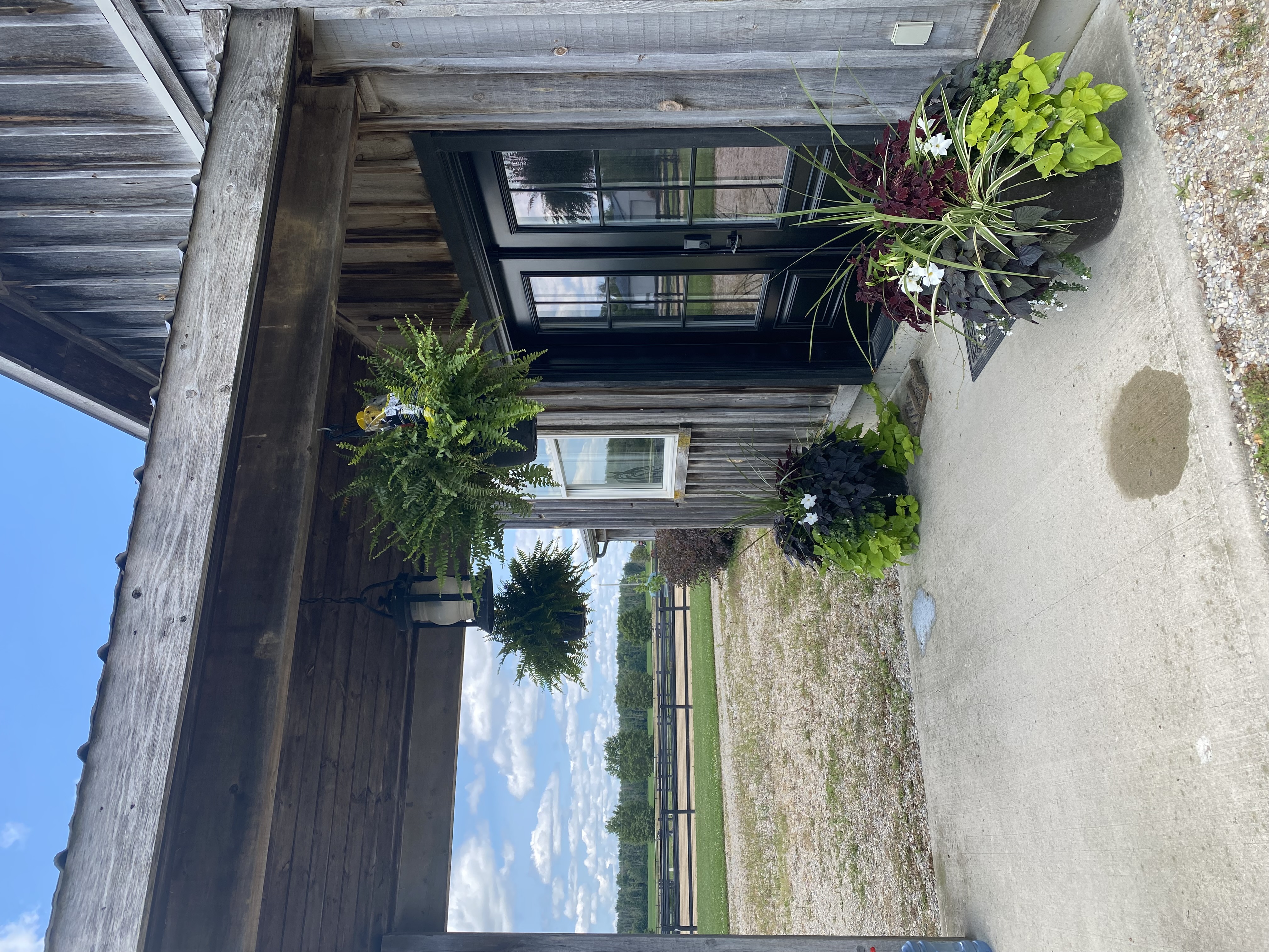 Barn front doors