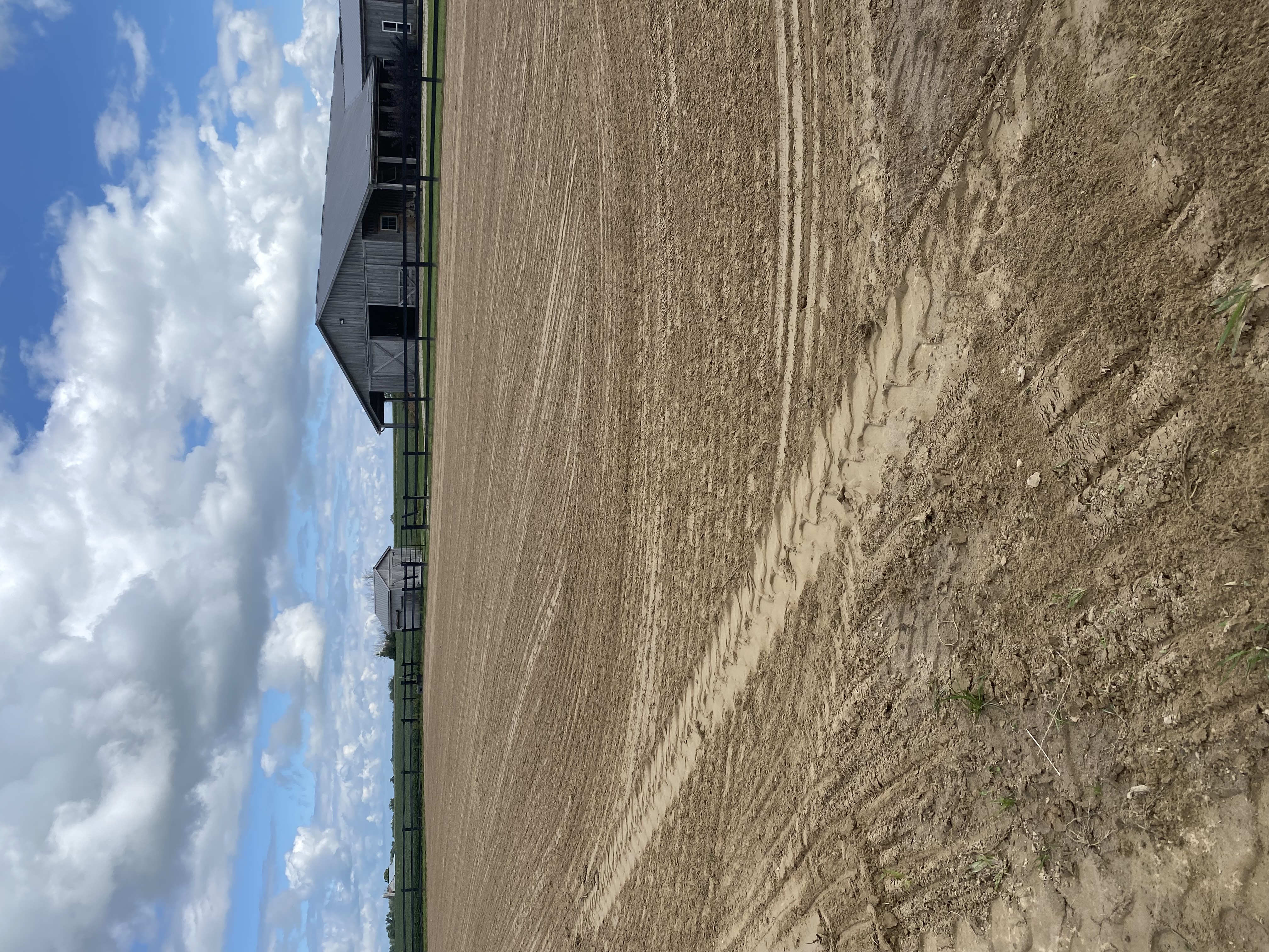 Outdoor sand arena