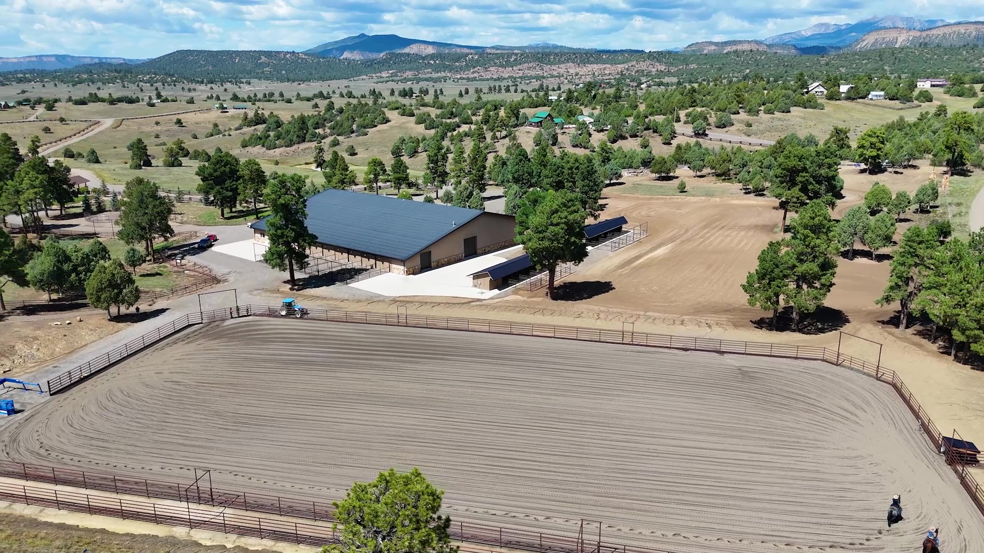 Outdoor arena
