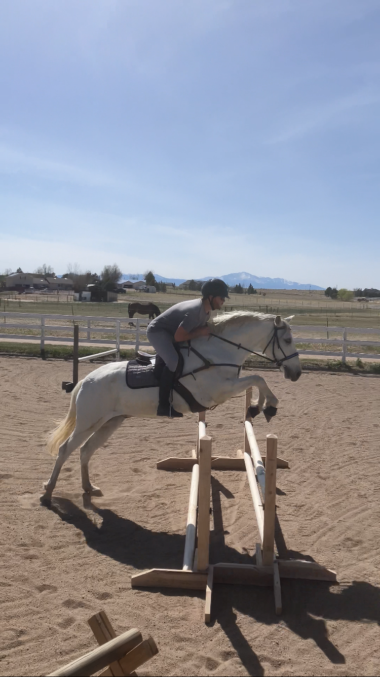Jumping in the outdoor