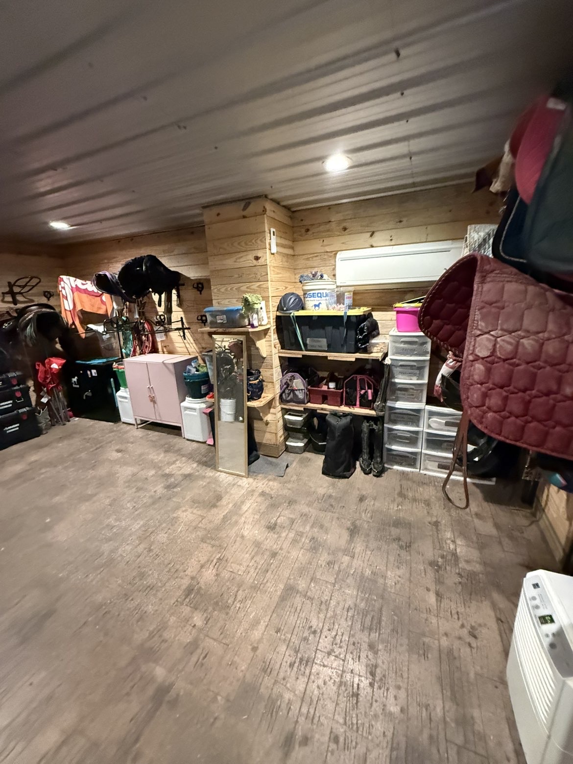 Temperature Controlled Tack Room