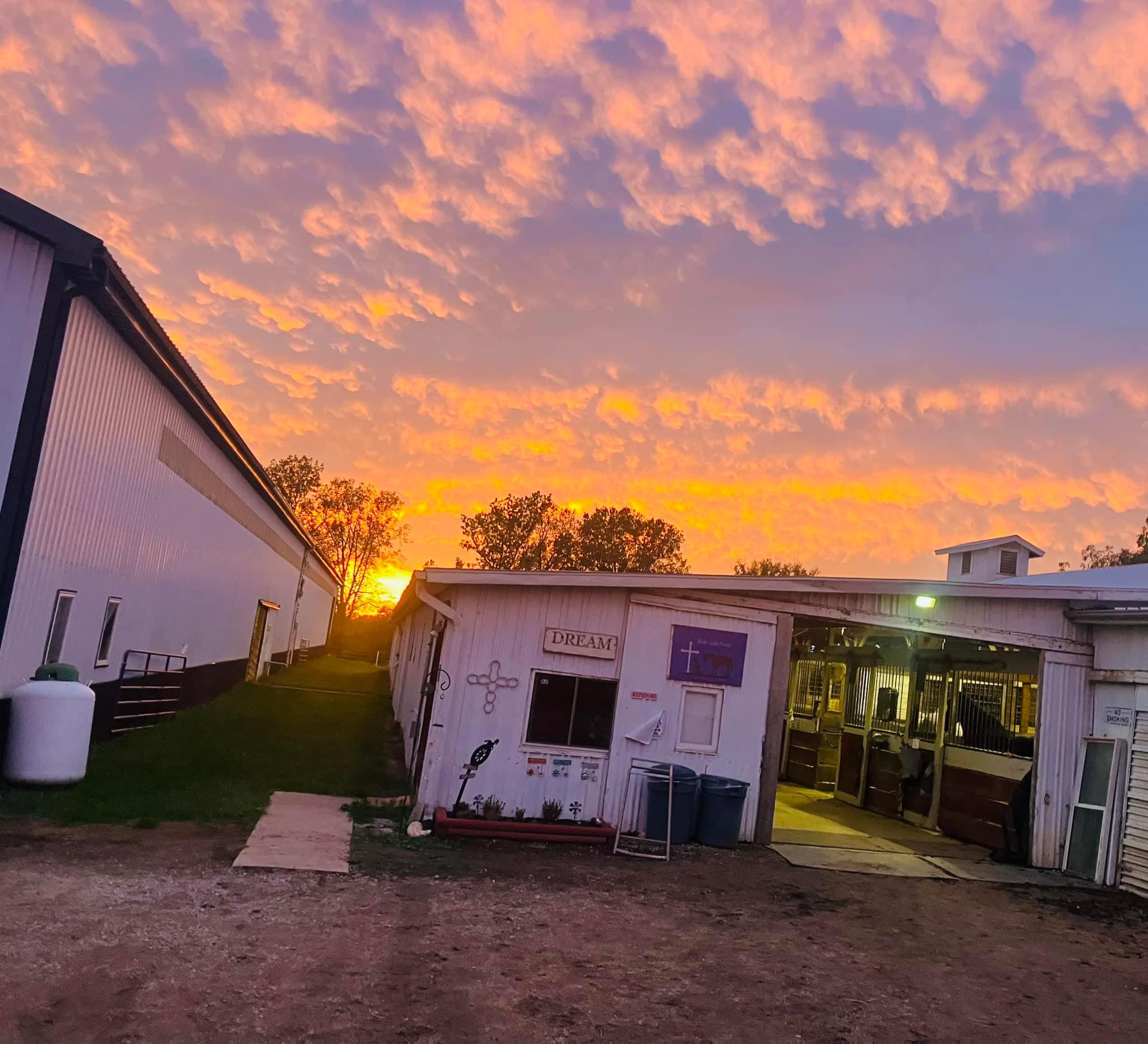 Barn entrance