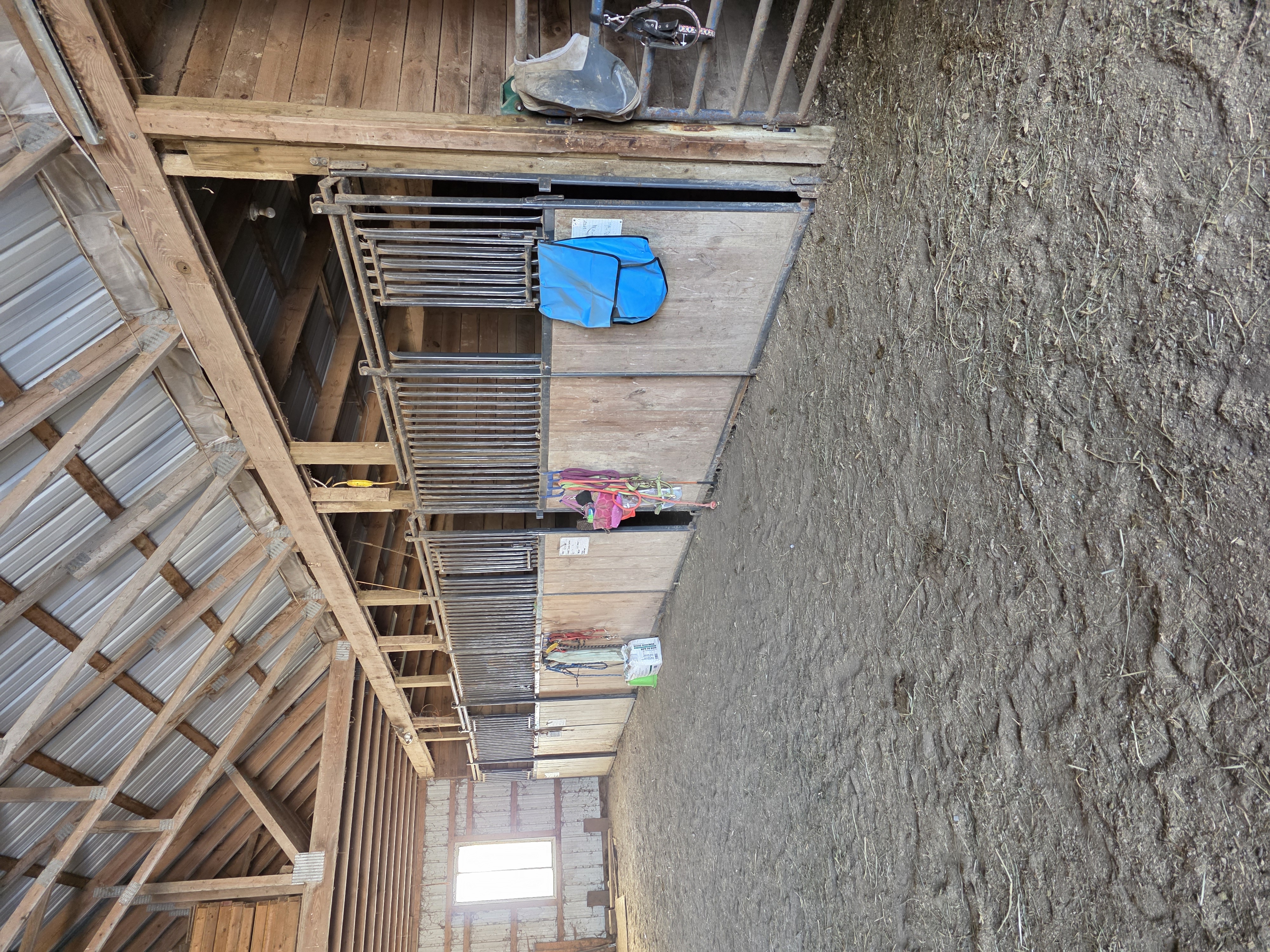 Inside stall
