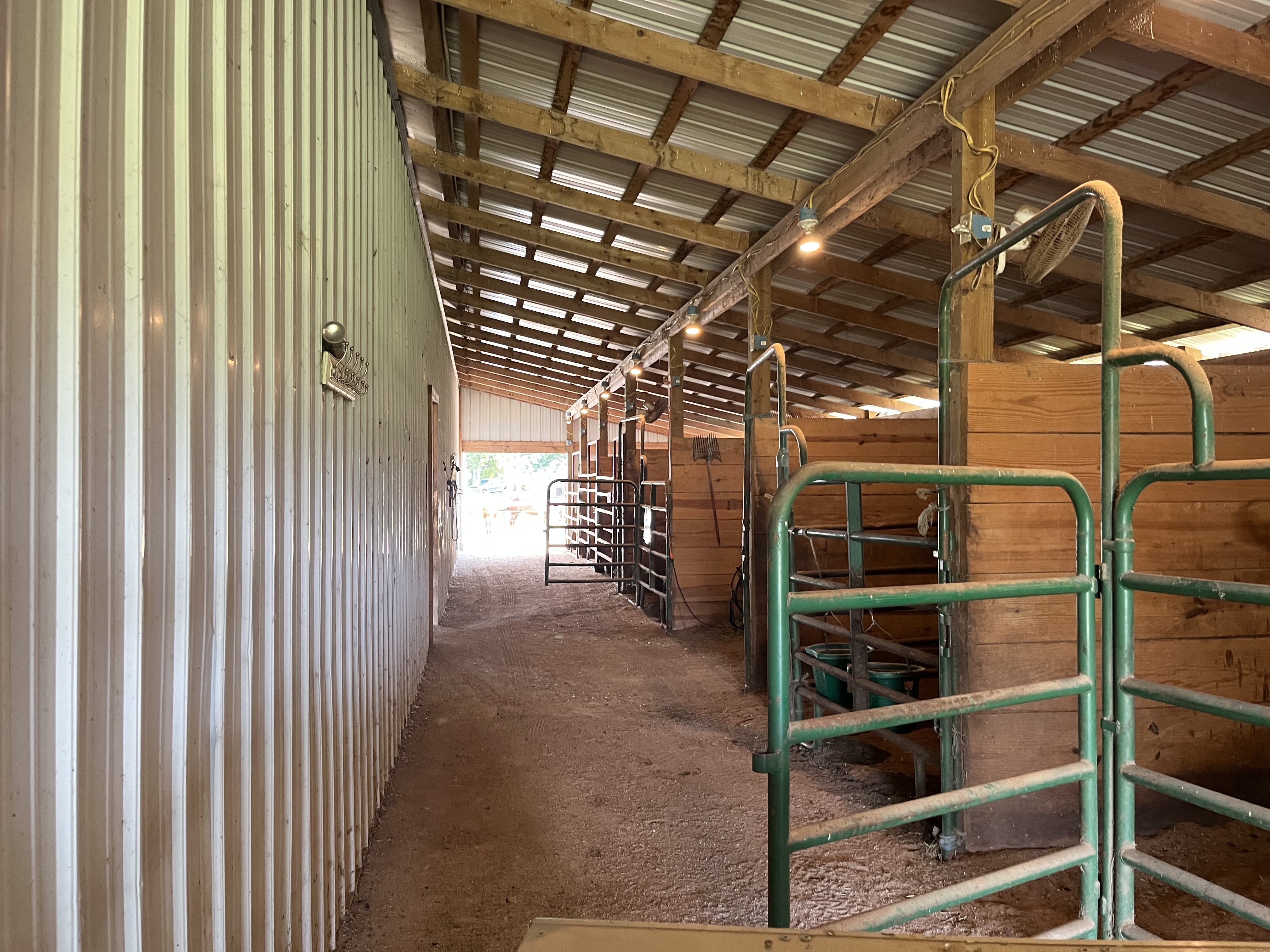 10x12 stalls