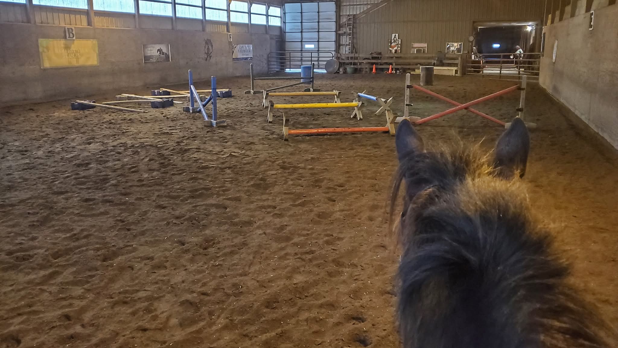 Indoor. Small, but we're grateful to have it!