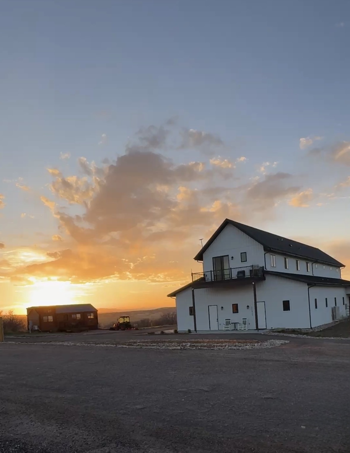 Barn at Sunset
