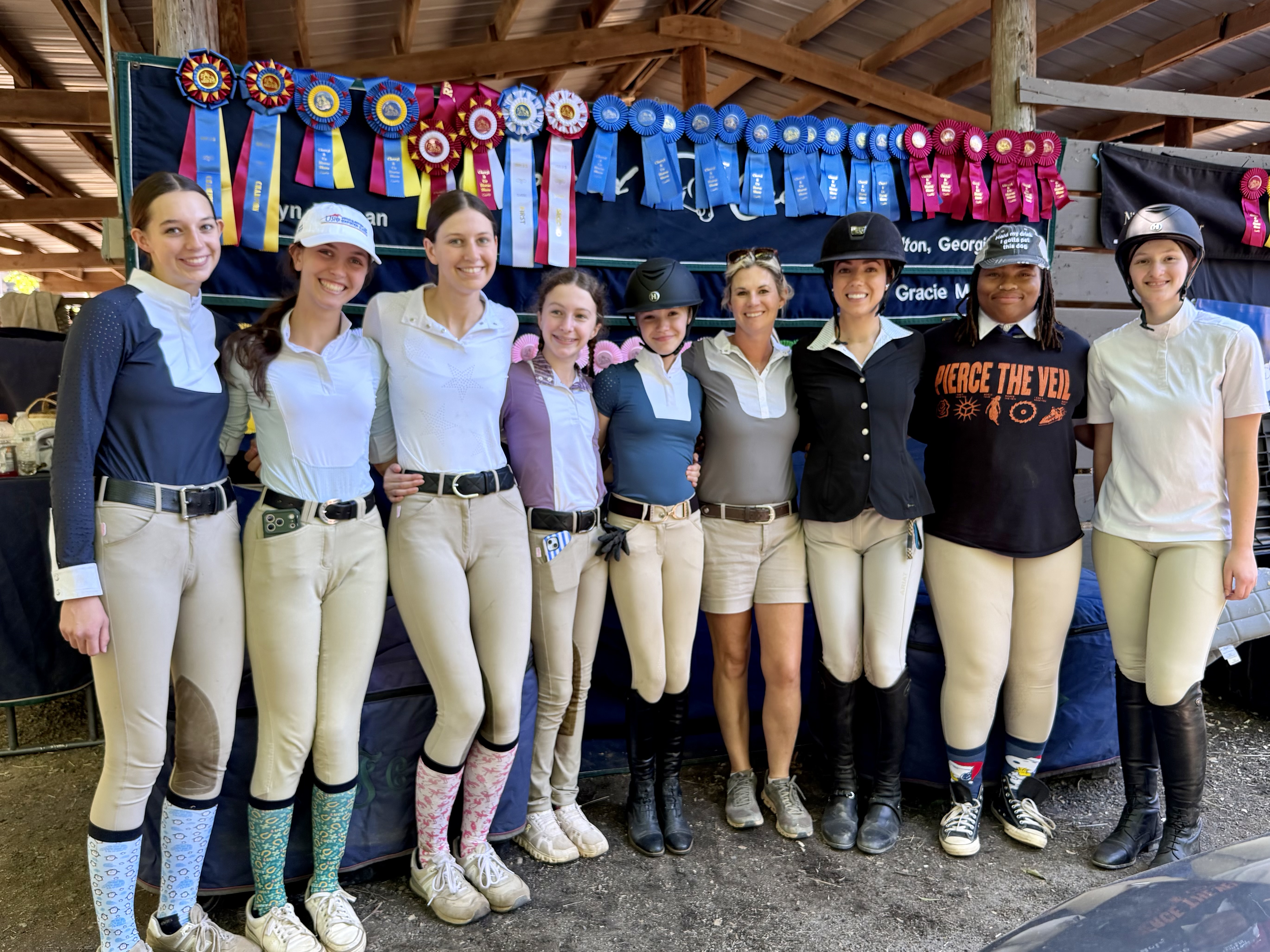Horse show fun