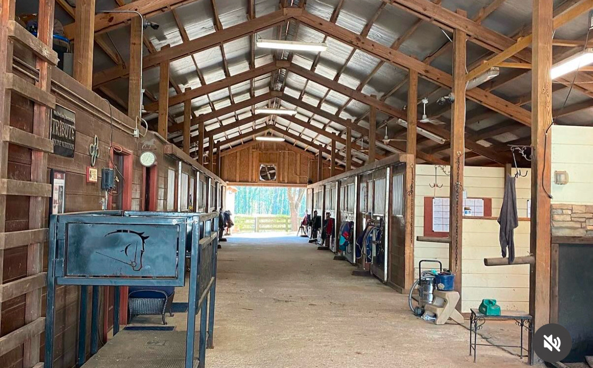 The barn