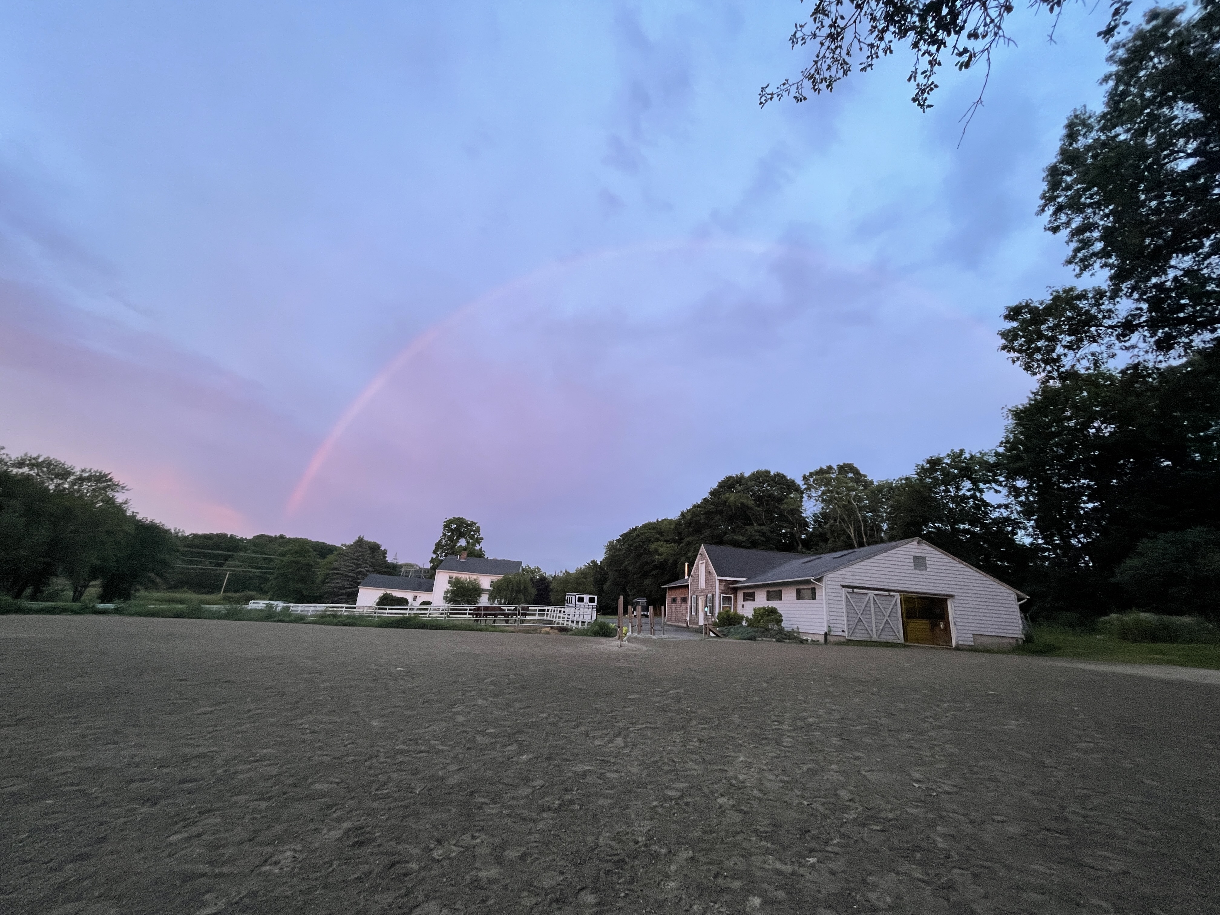 View from outdoor ring