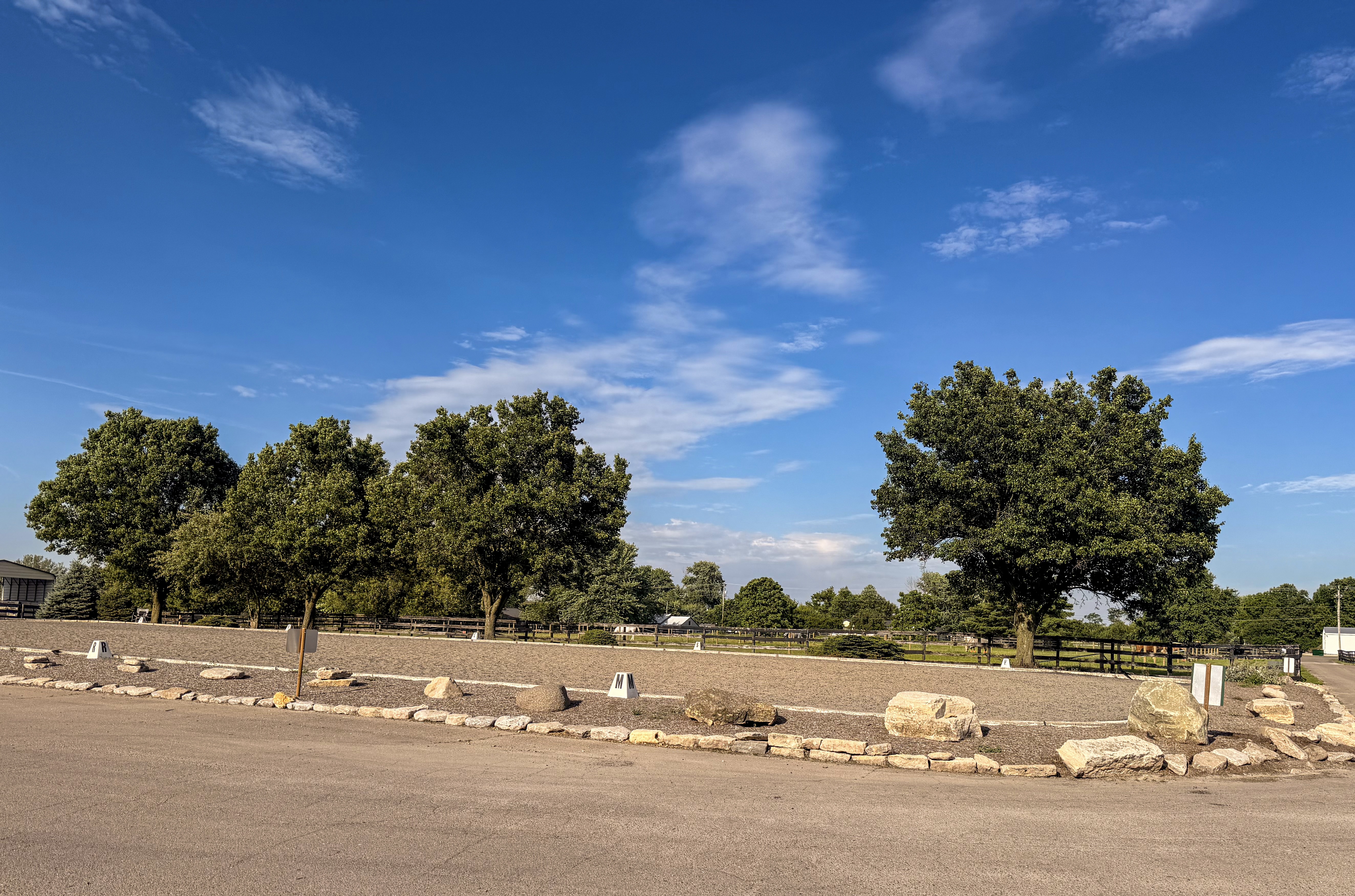Outdoor arena