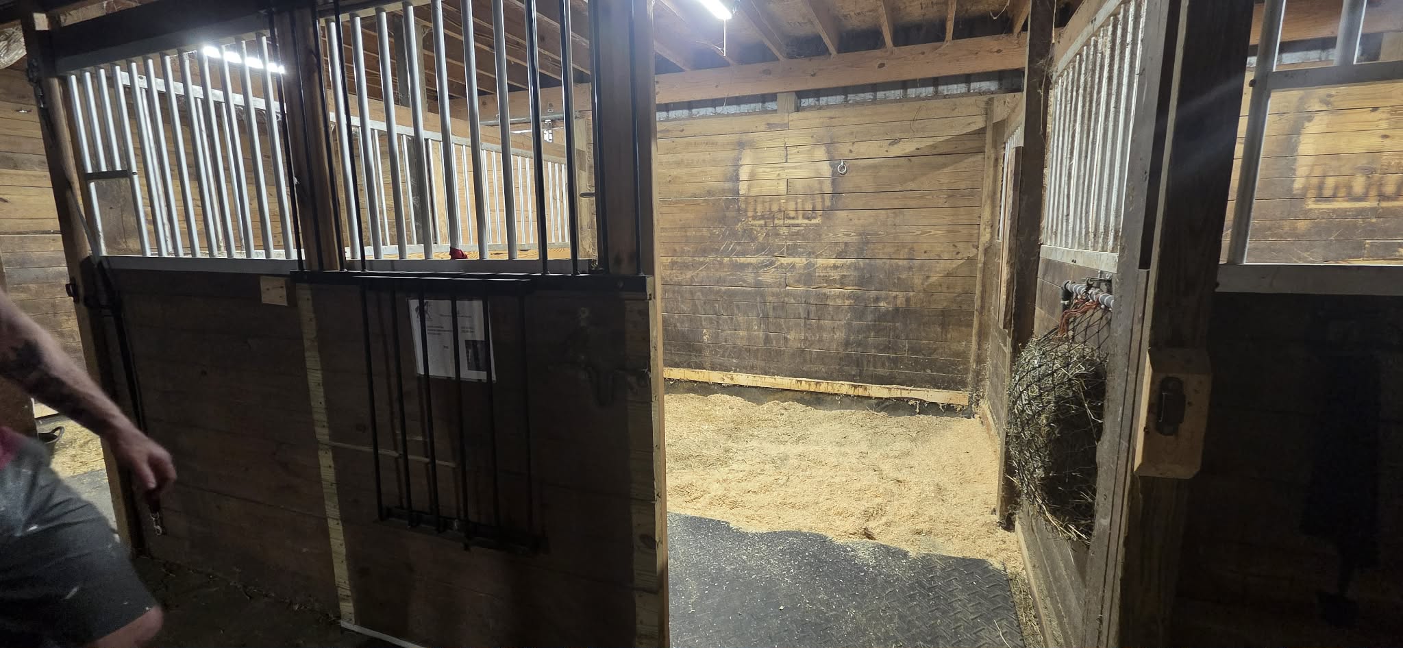 12x12 stall