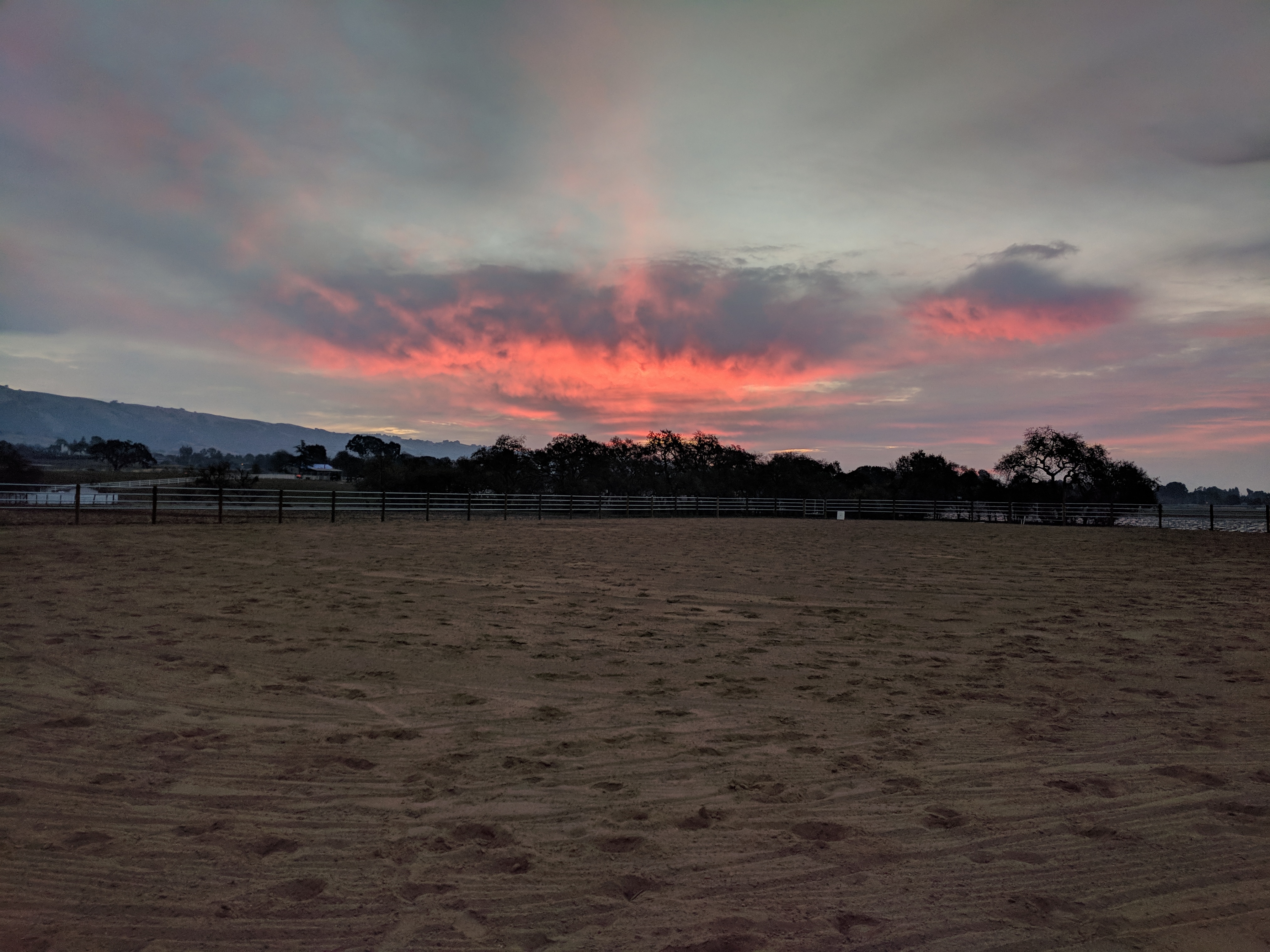 Sunrise at the Flying P