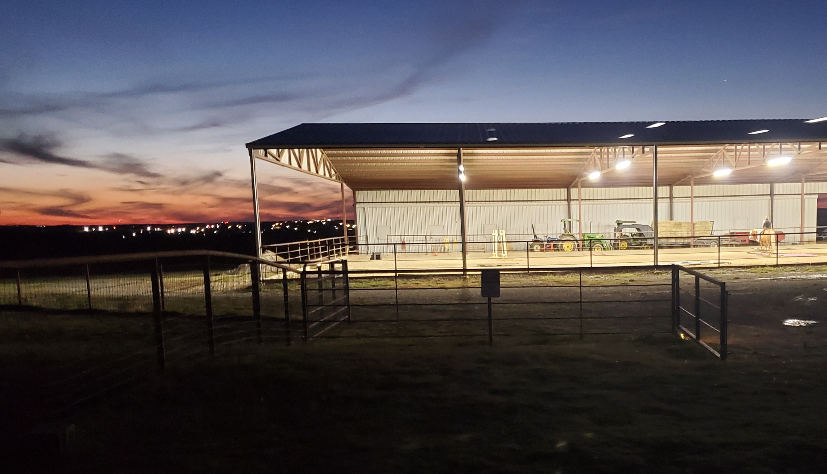 Covered arena
