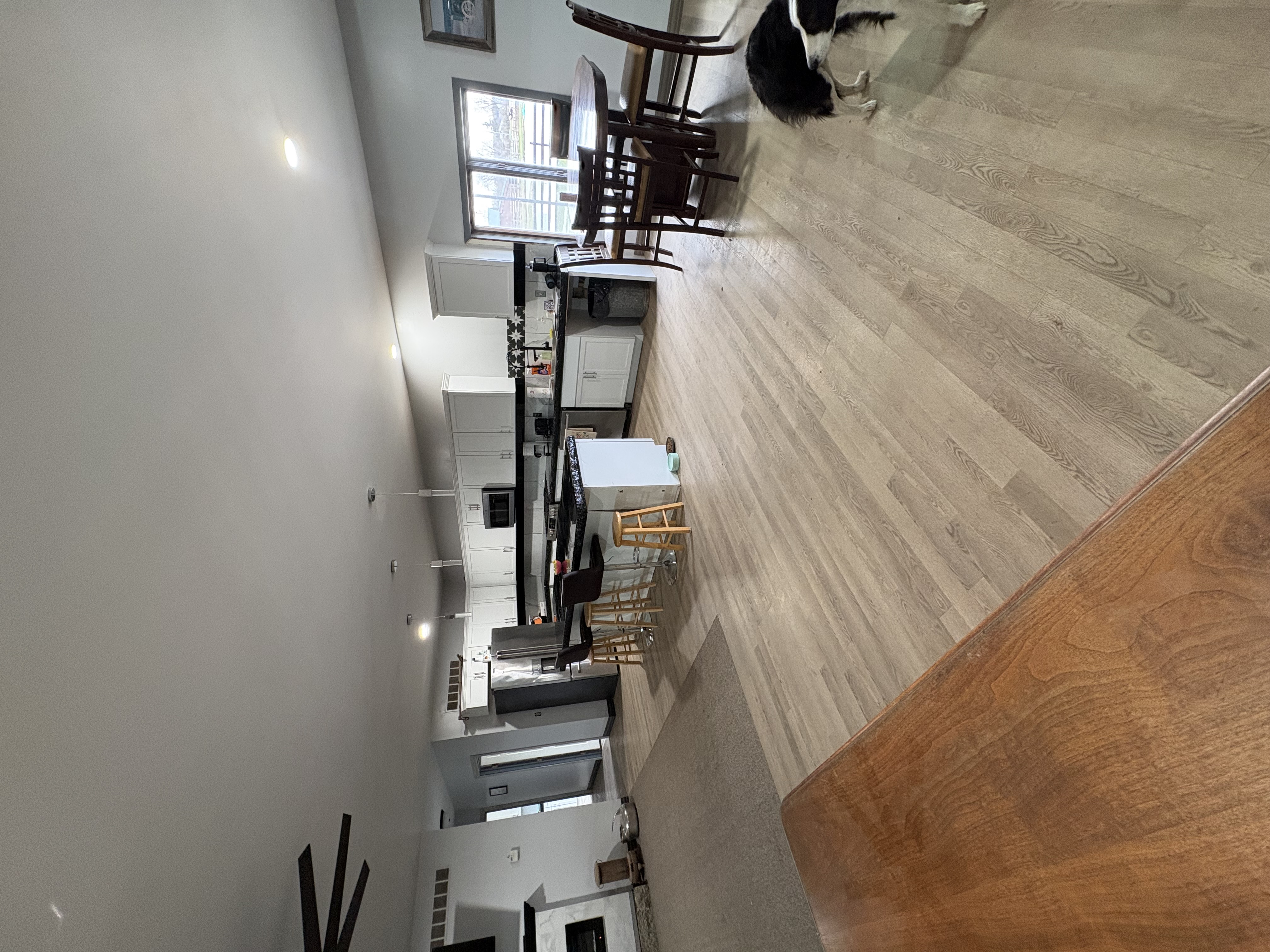 large climate controlled observation room with bathroom and full kitchen