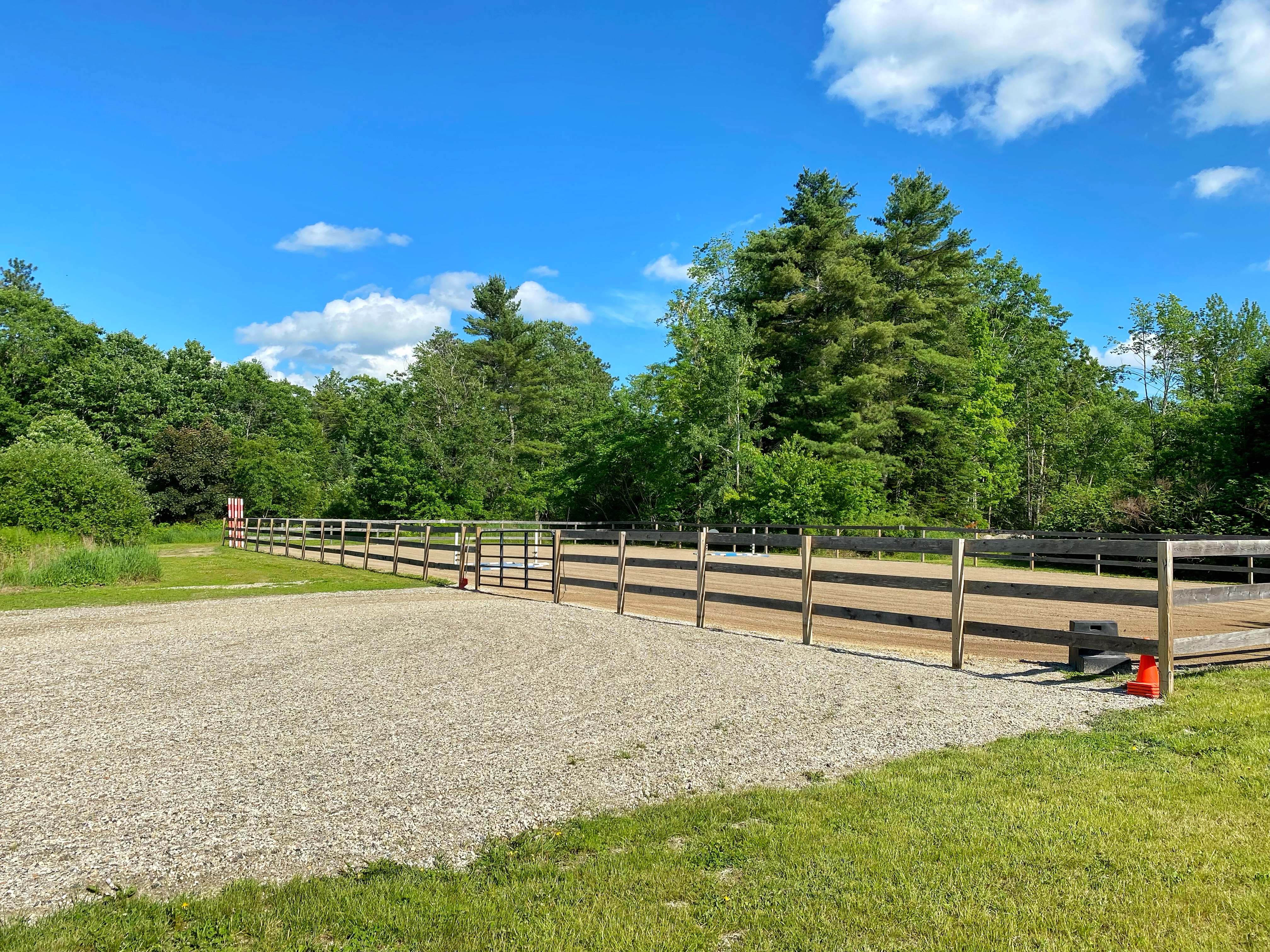 Our outdoor arena