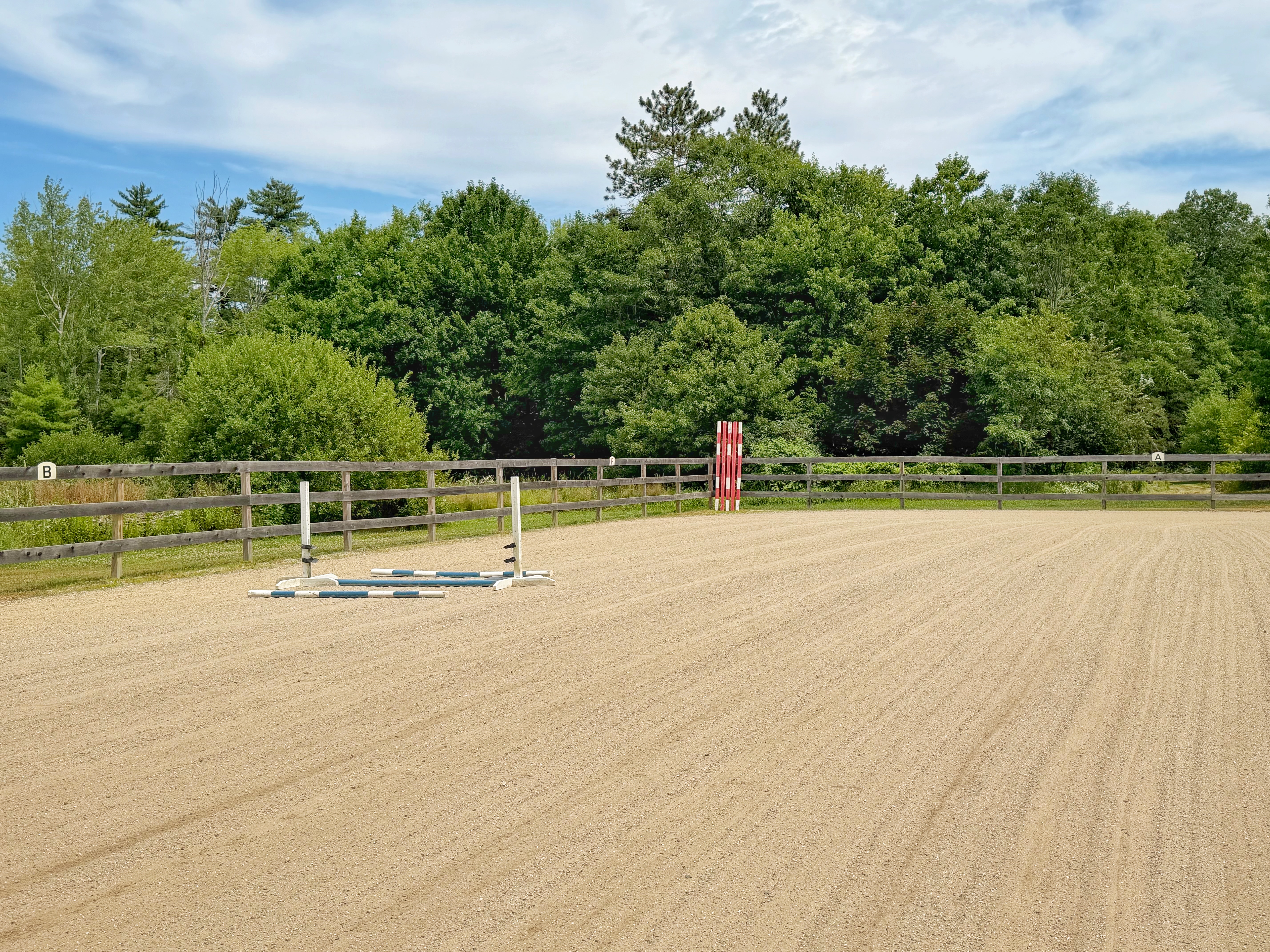 Our outdoor arena