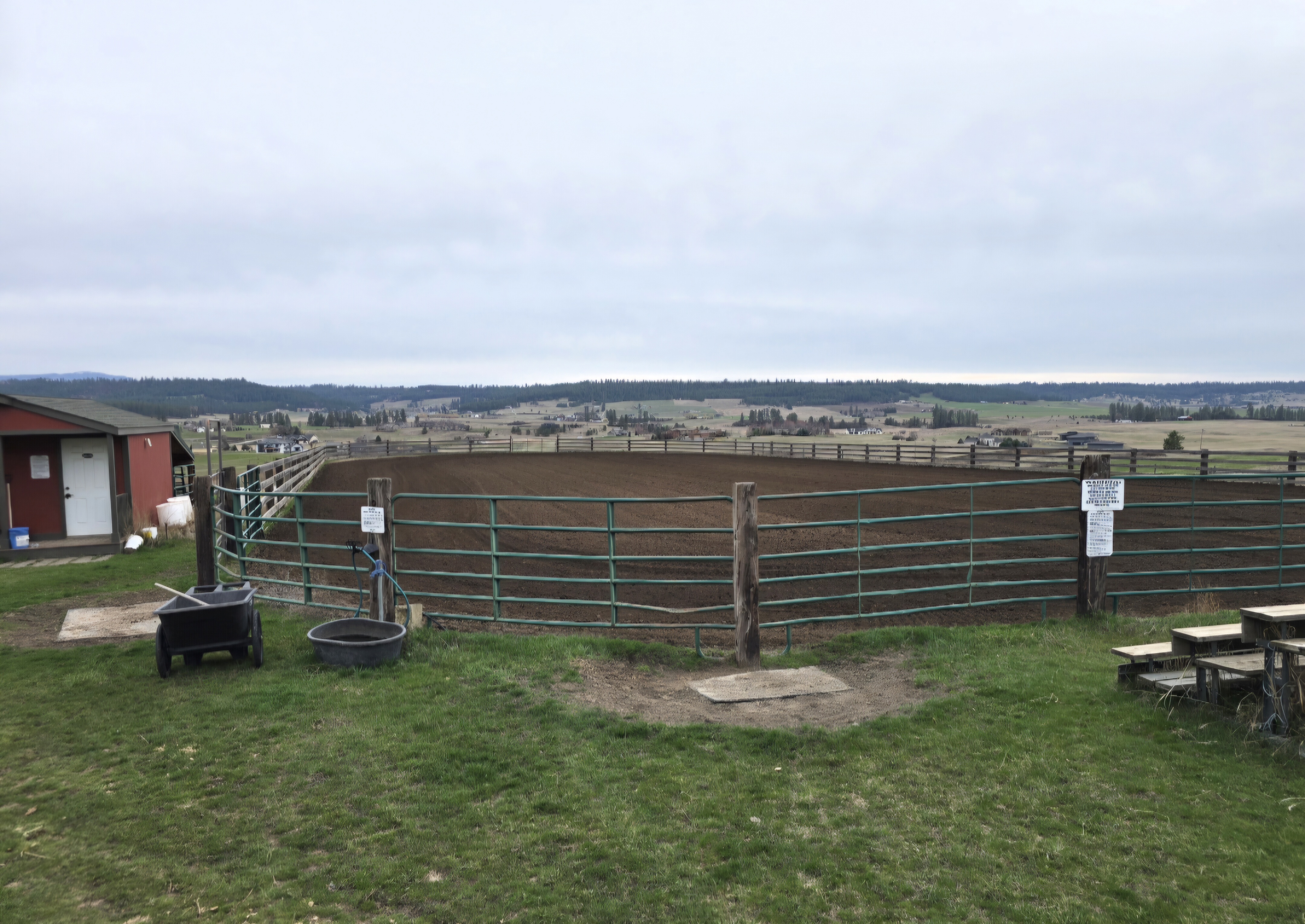 Outdoor arena
