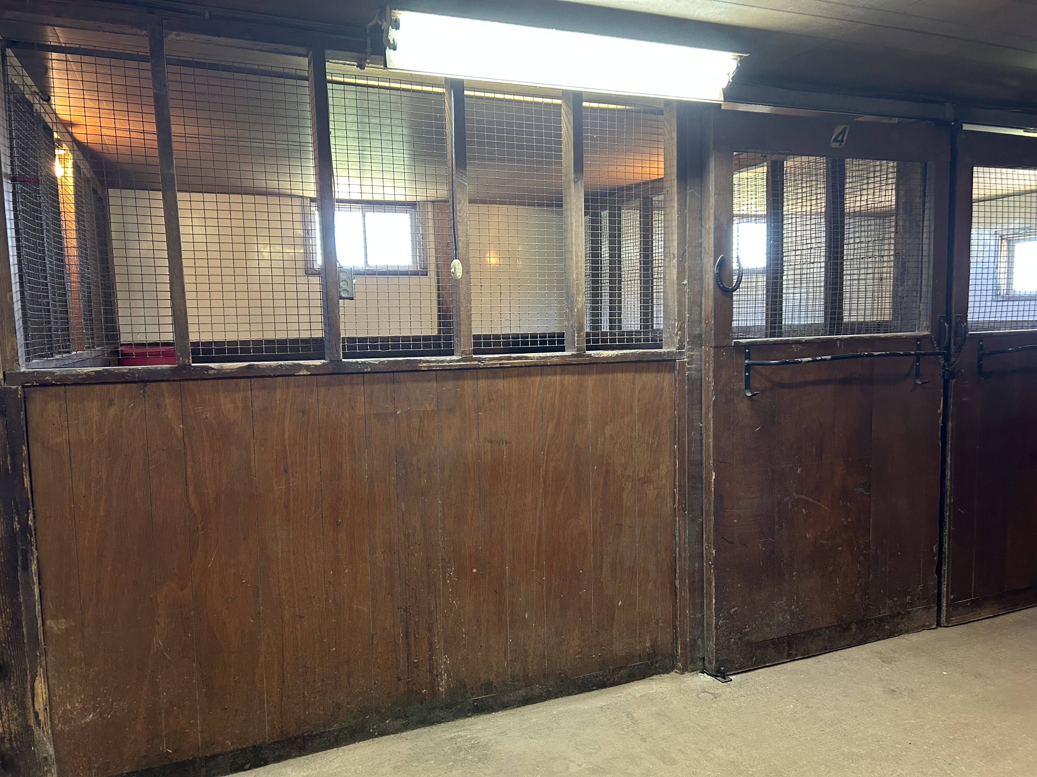Stall front