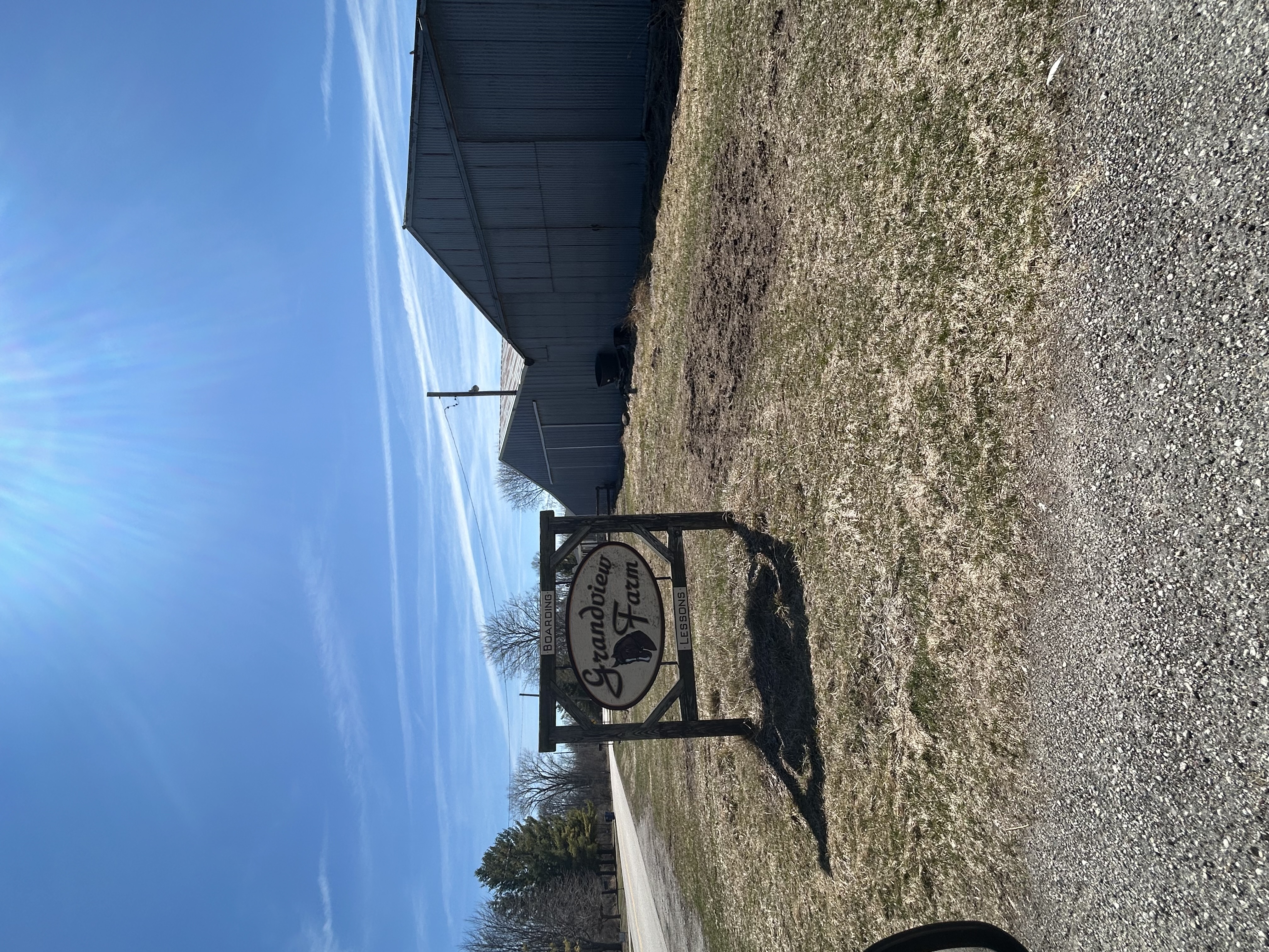 Barn sign