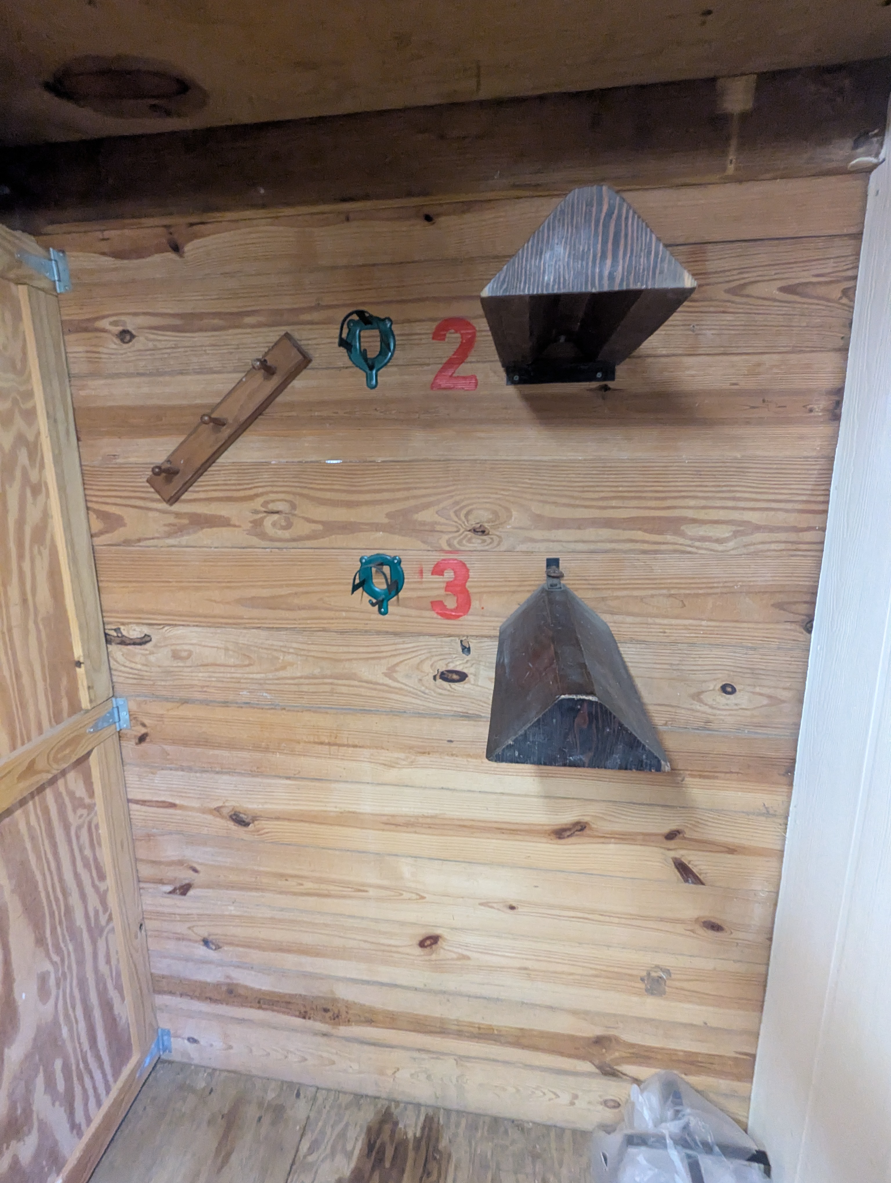 Air conditioned tack room
