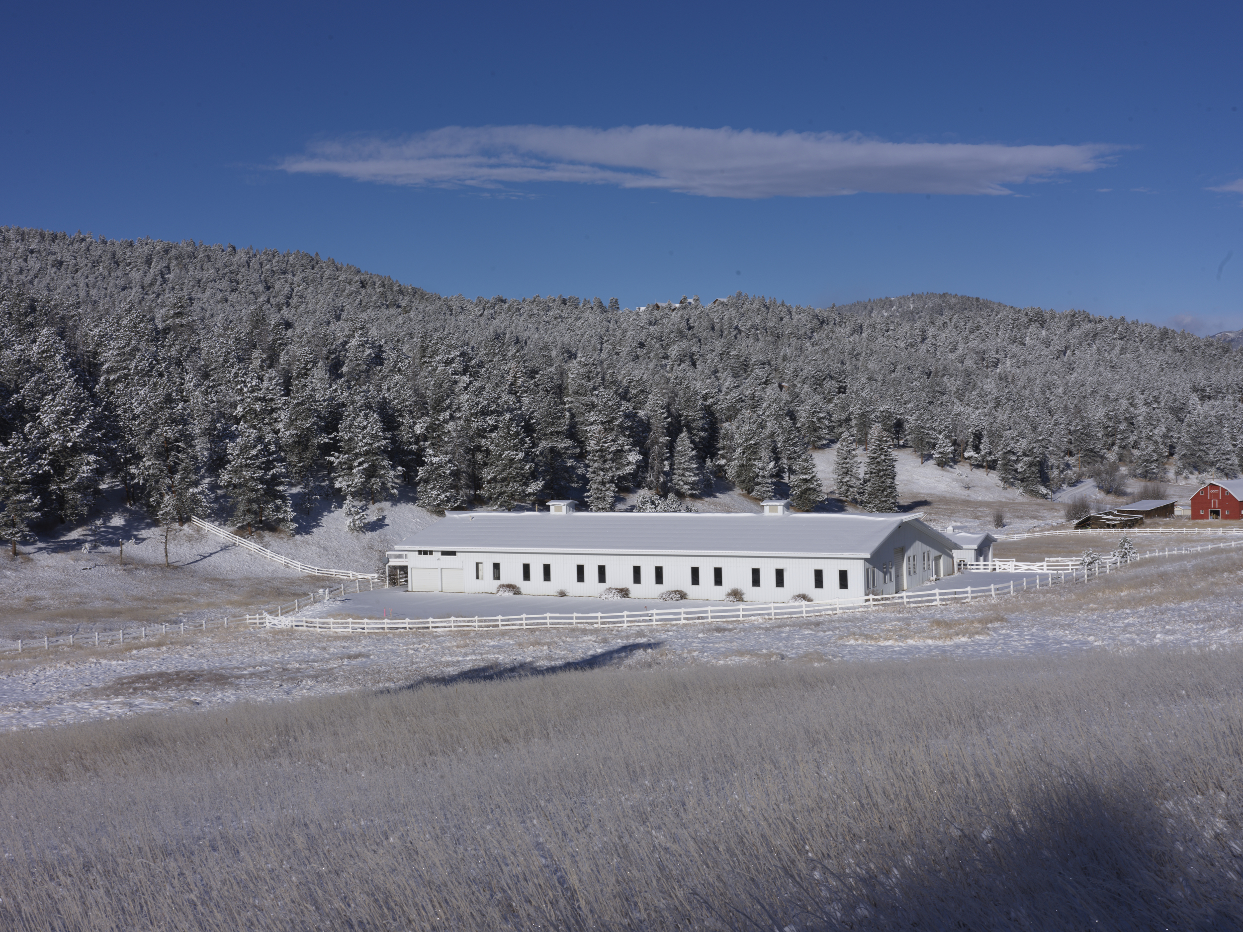 Daily turnout in a peaceful mountain valley