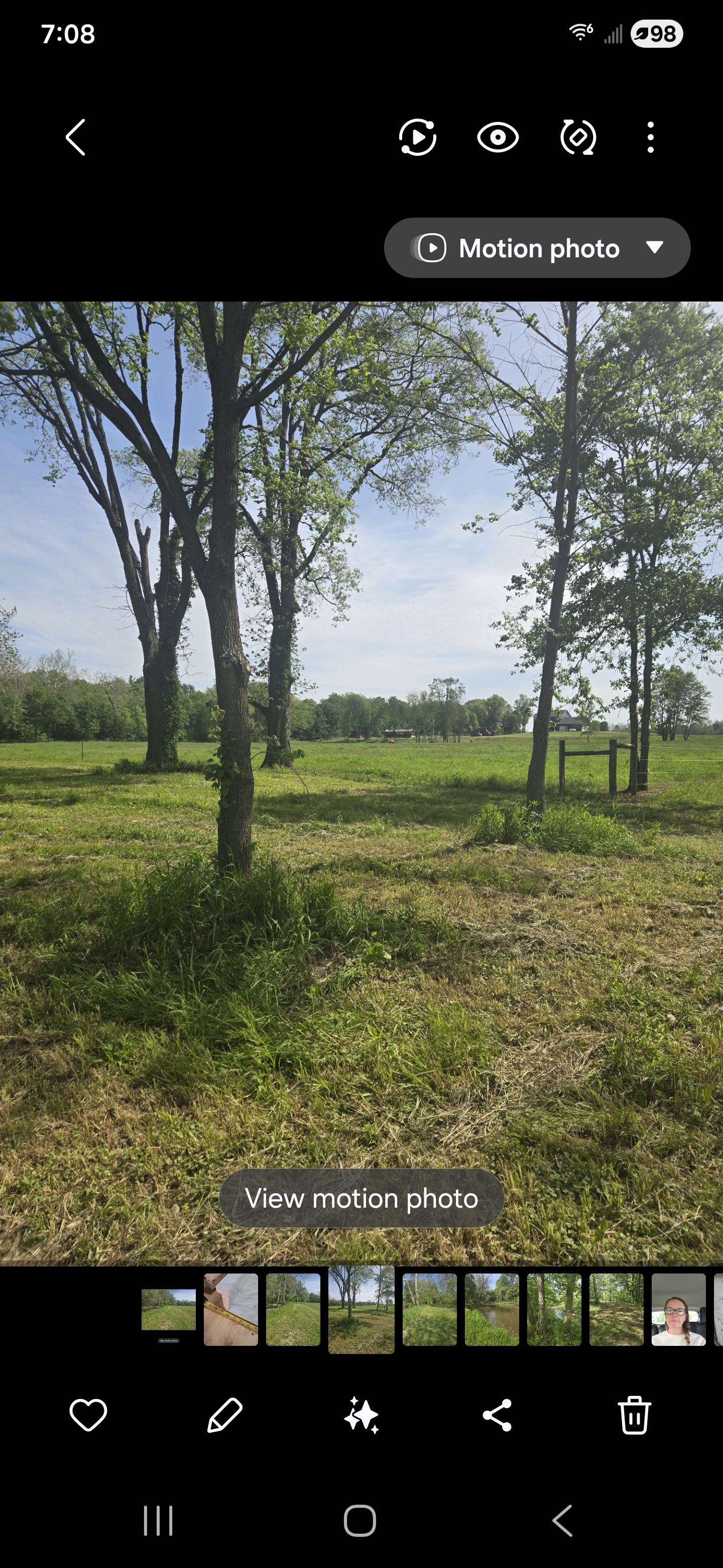 3 miles of trails