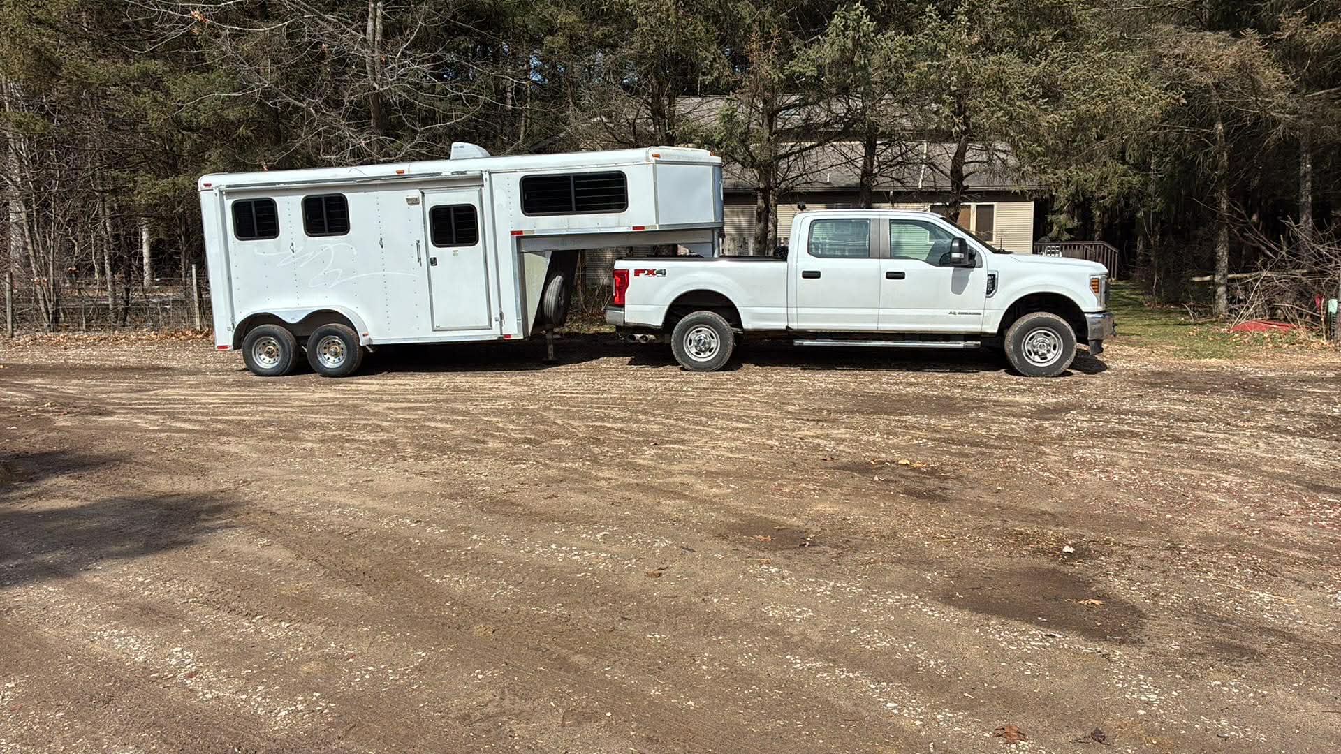 Horse hauling available!