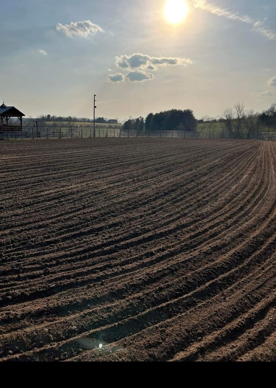 Lighted Outdoor Arena