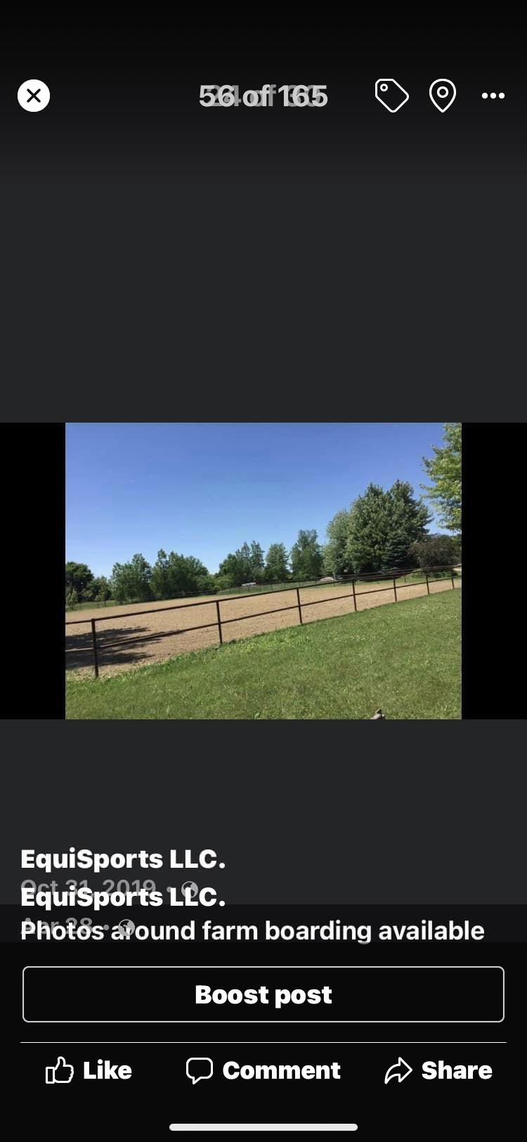 Outdoor arena