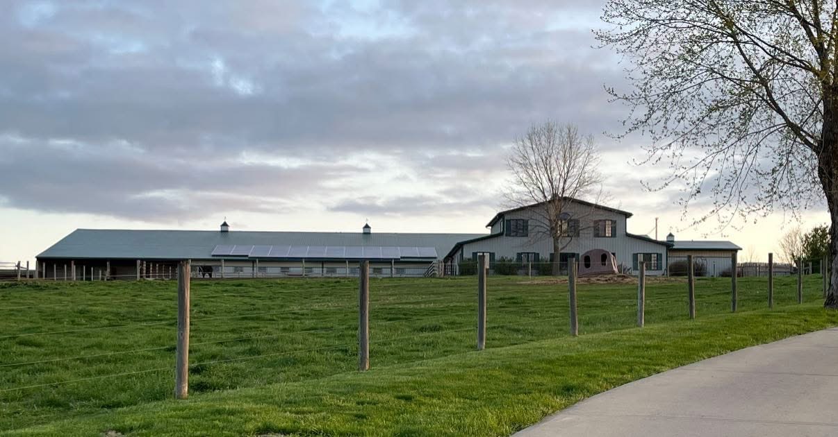 Barn has owners on-site