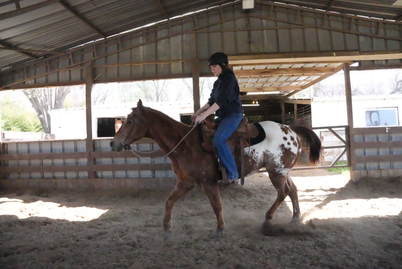 Riding lesson