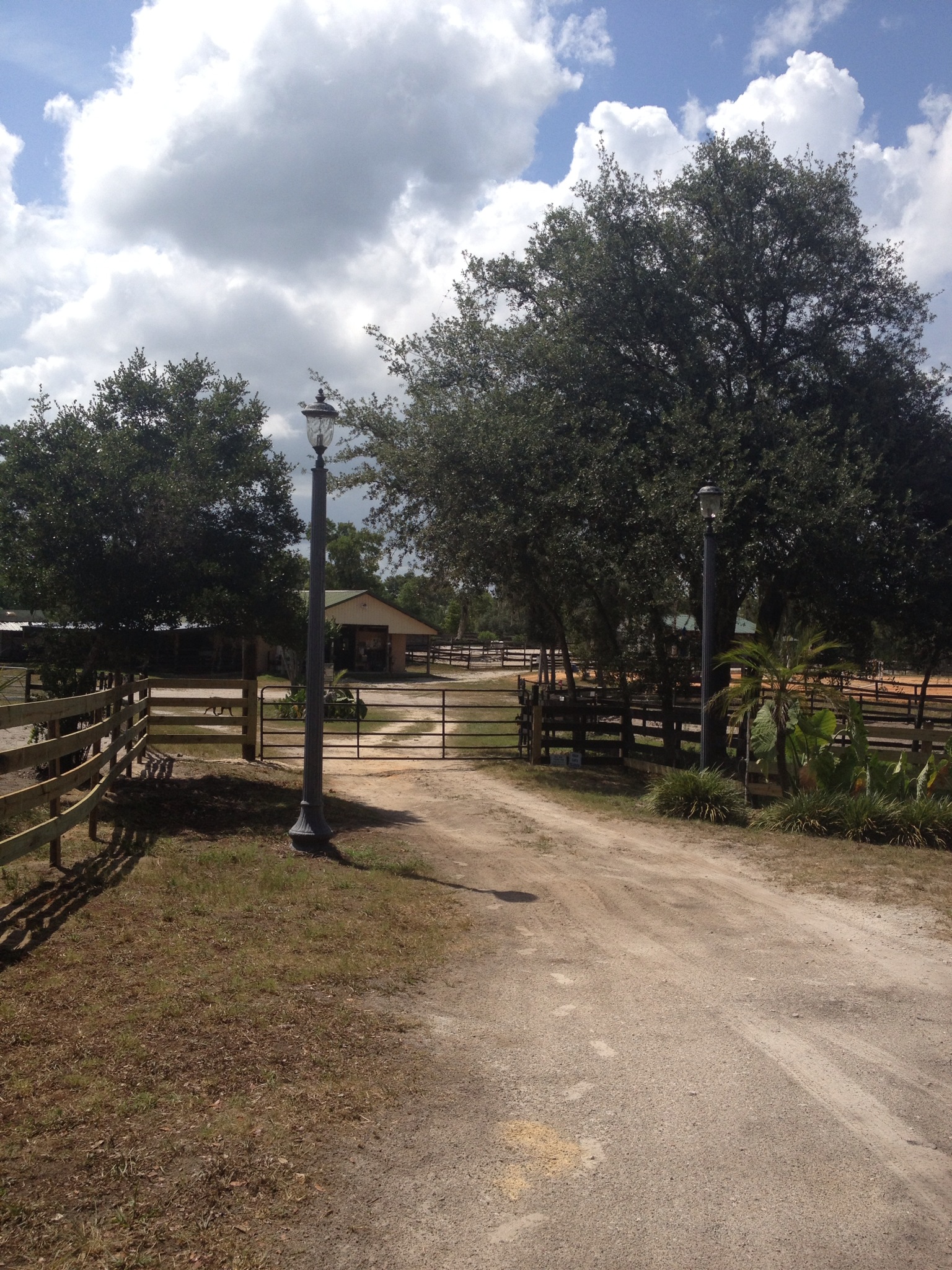 Barn entrance
