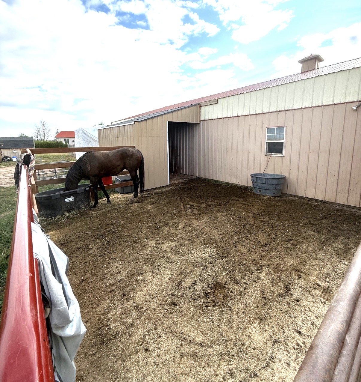 Oversized stall