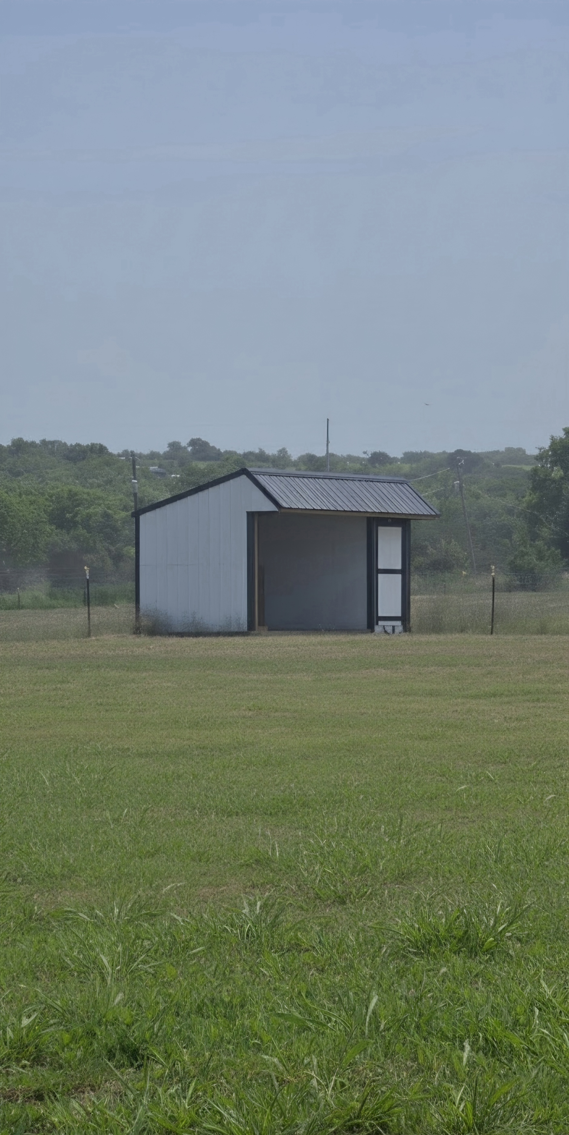 Shelter and tack/feed room