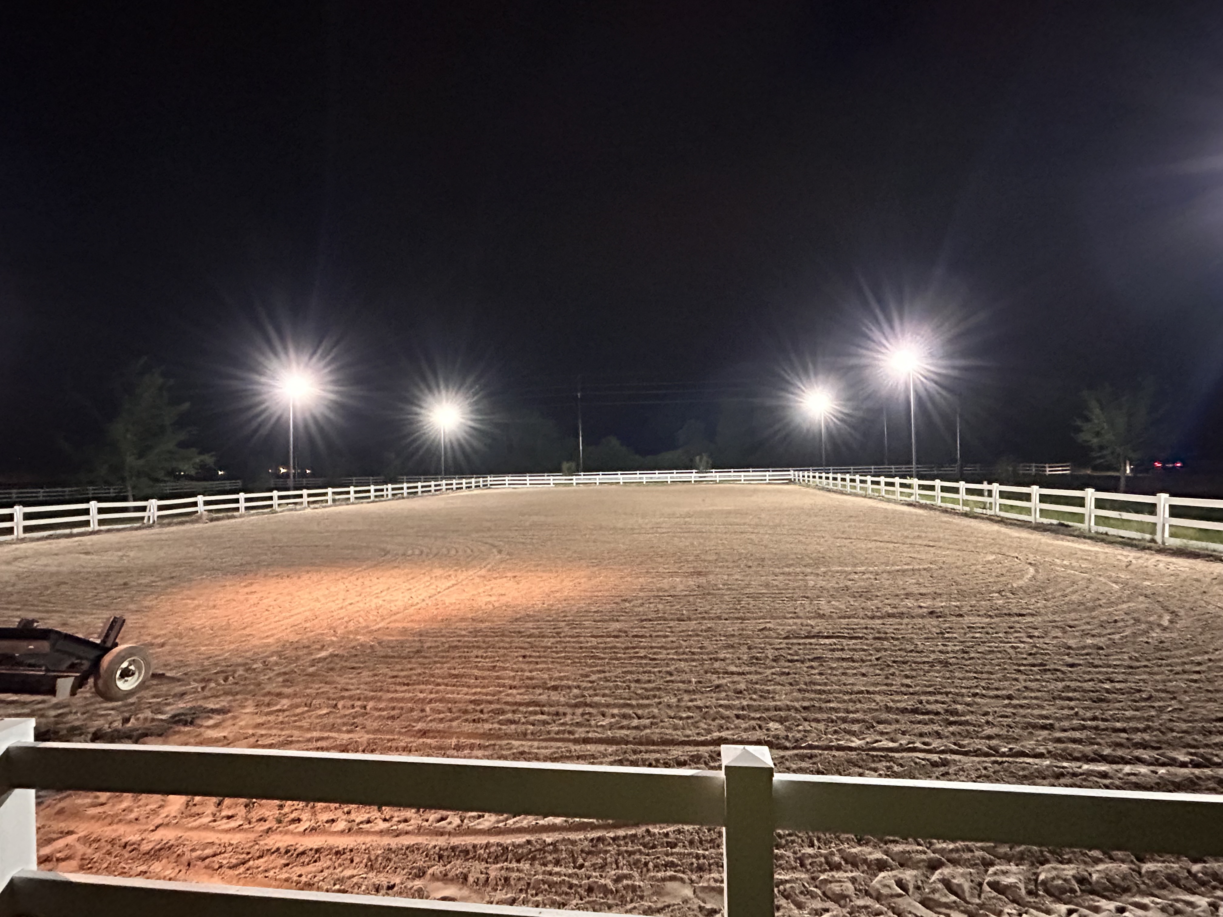 Arena at night