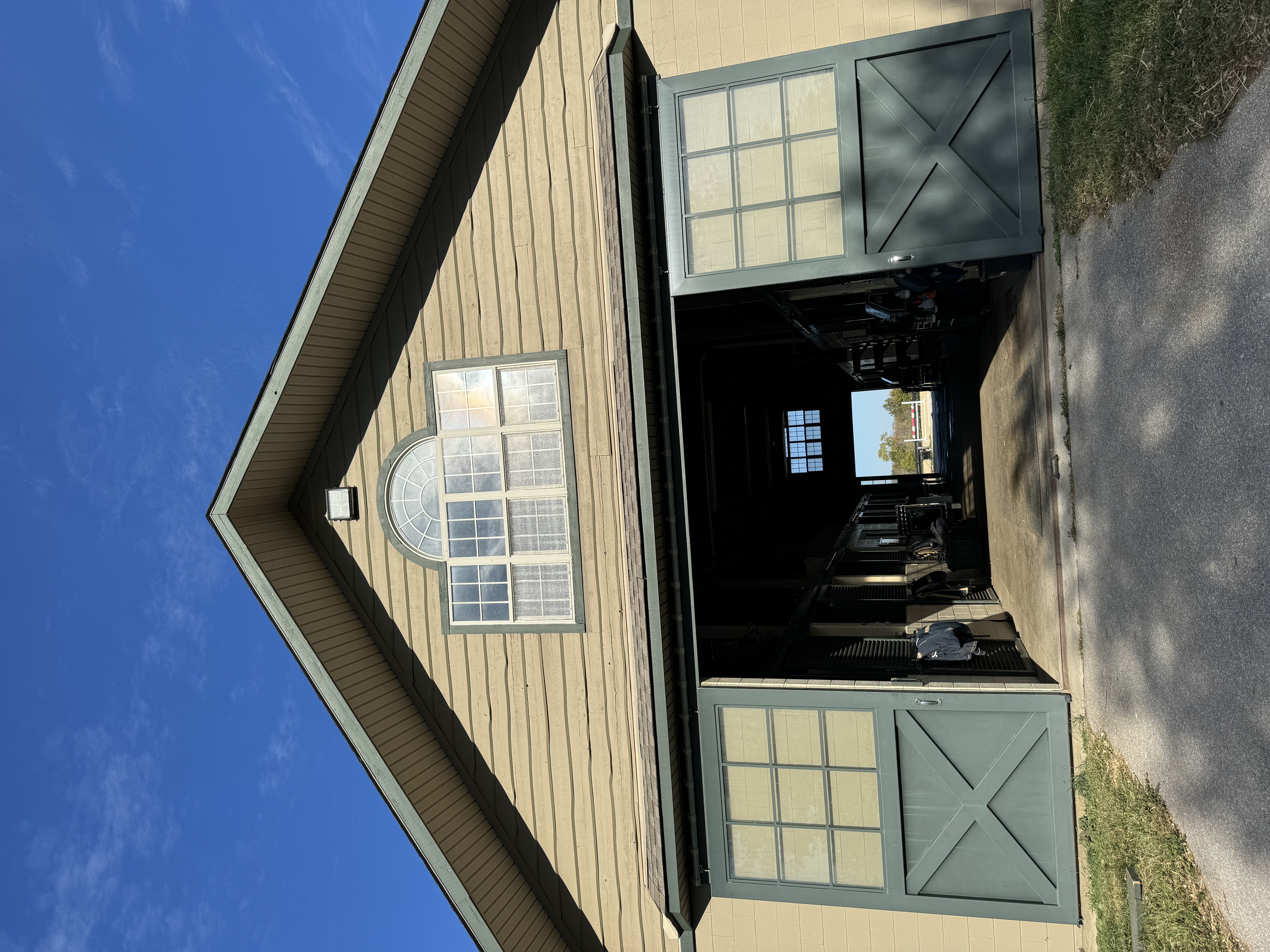 Barn entrance