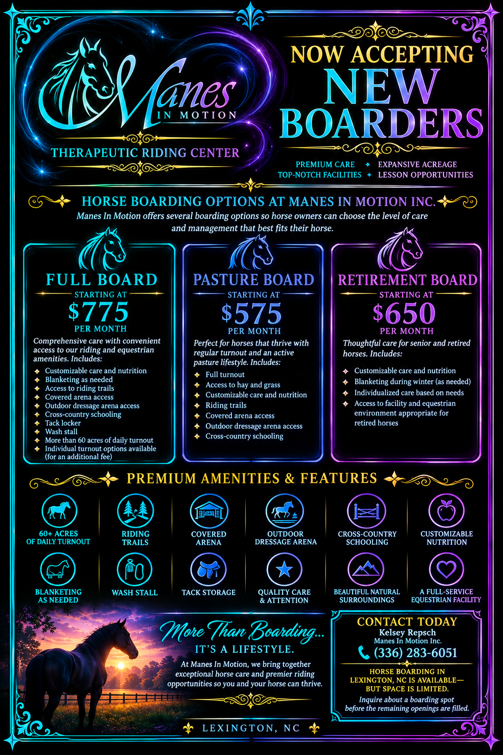 A more comprehensive break down of pricing!