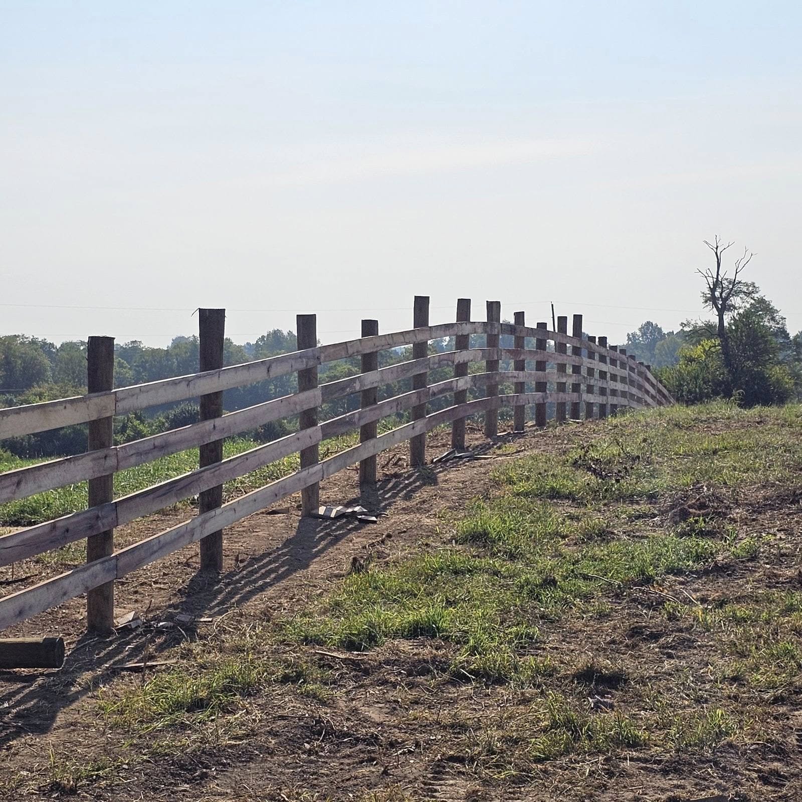 Fences being updated
