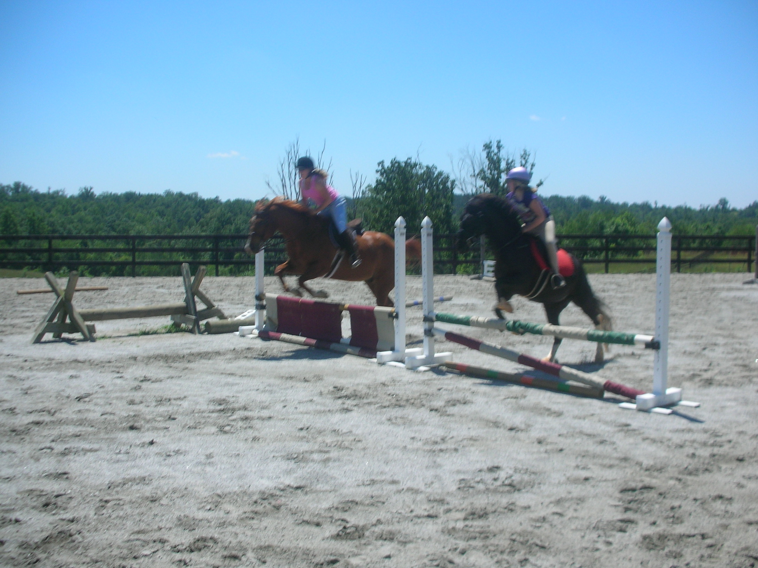 Large outdoor arena