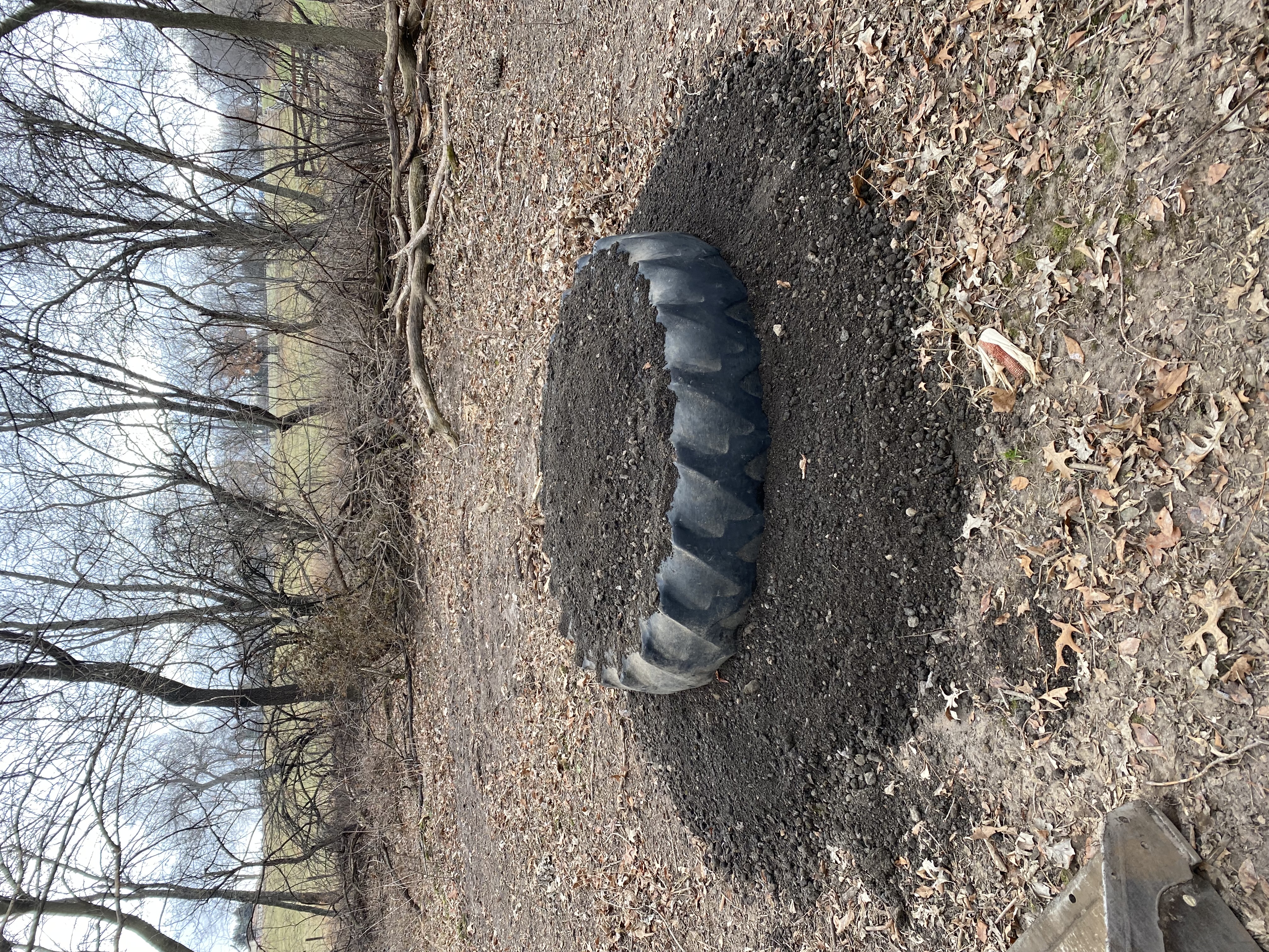 Trail tire.