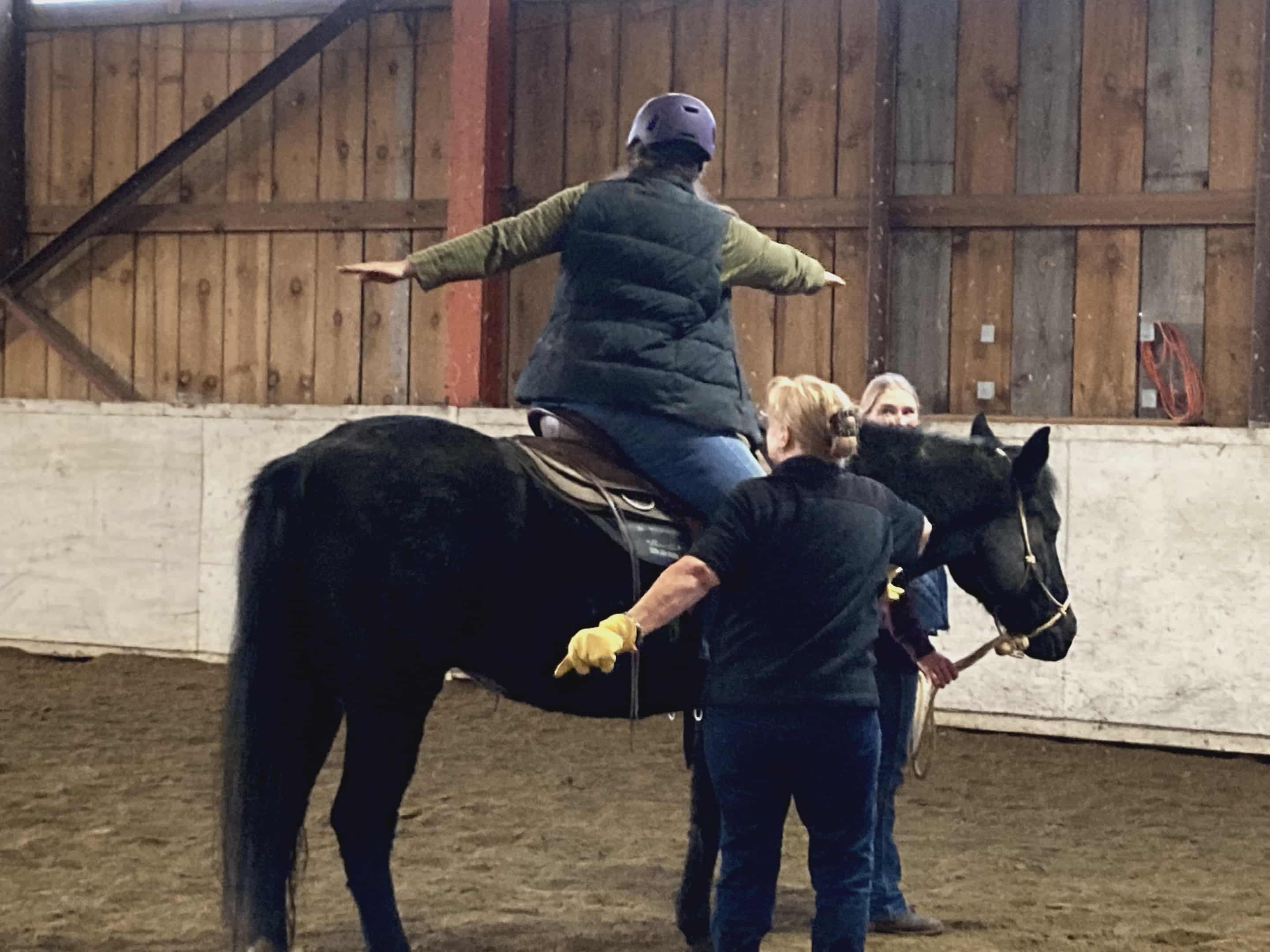 Hippotherapy at the ranch