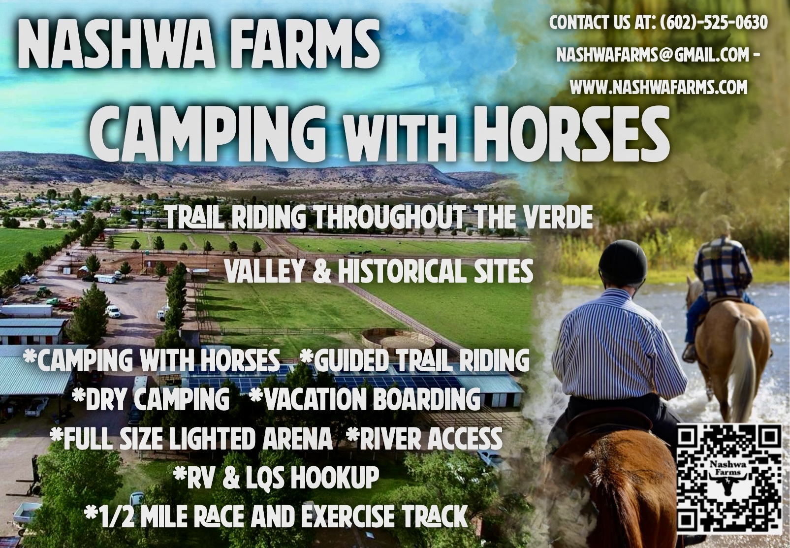 Trail Riding Nashwa Farms