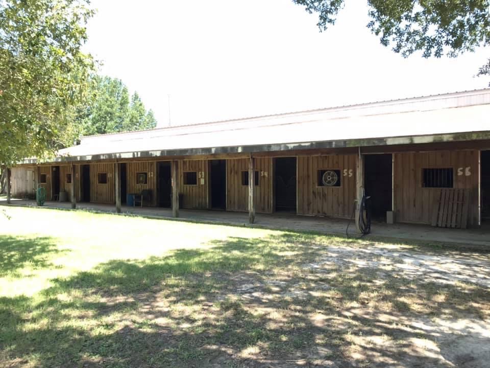 Outside barn 12x12 stalls