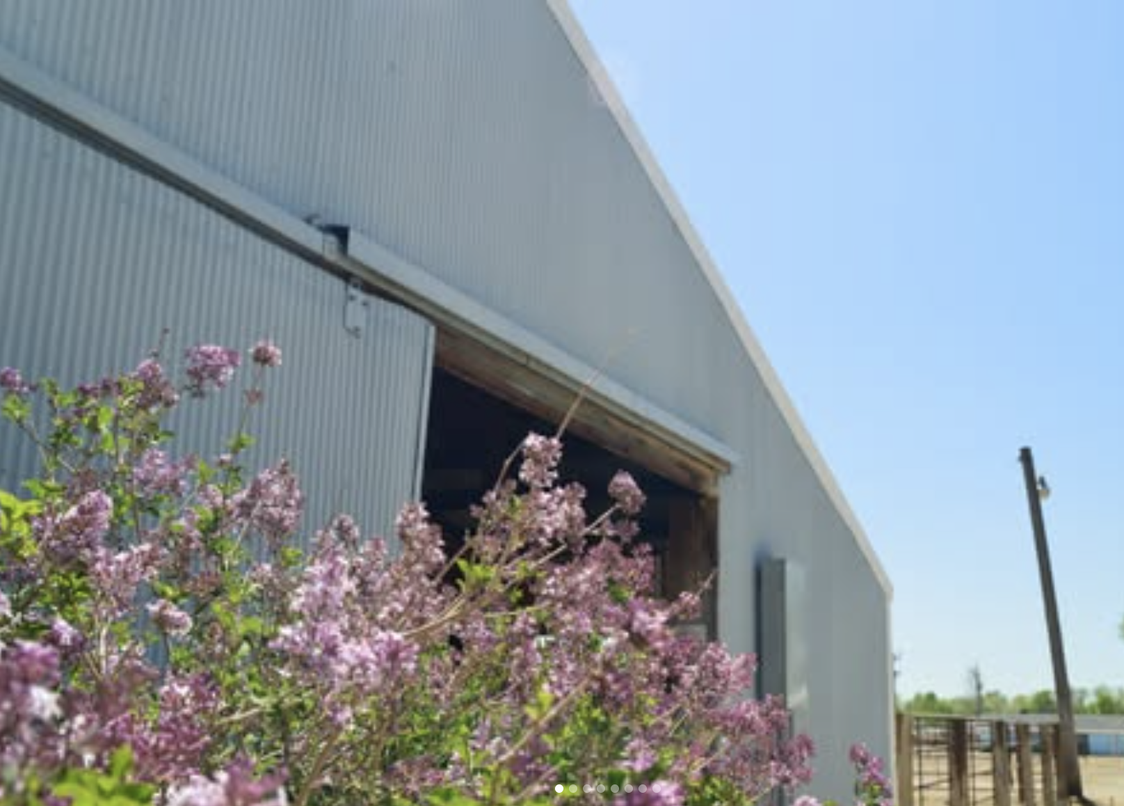 Sneak peek of the big barn