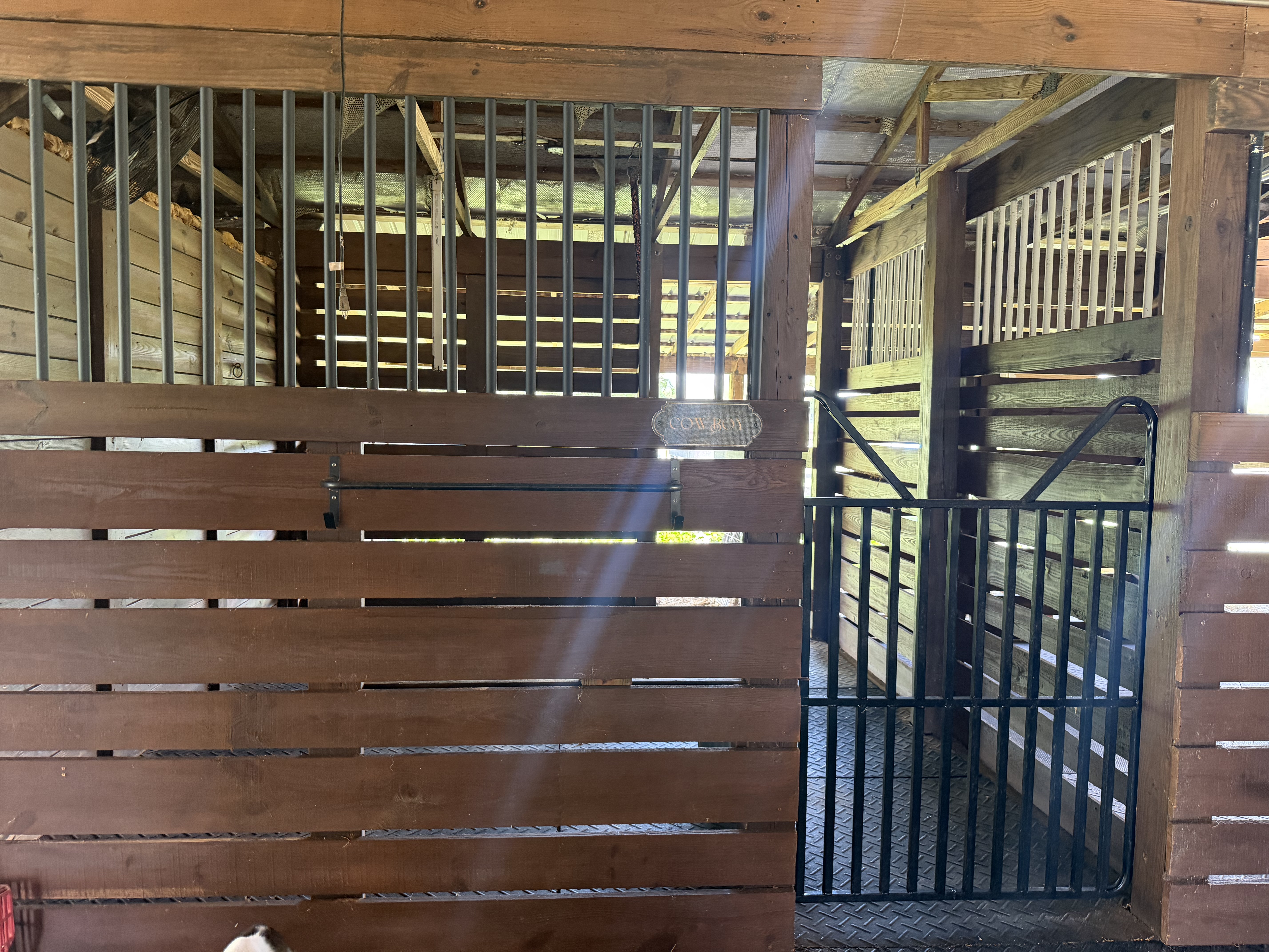 Stall fronts