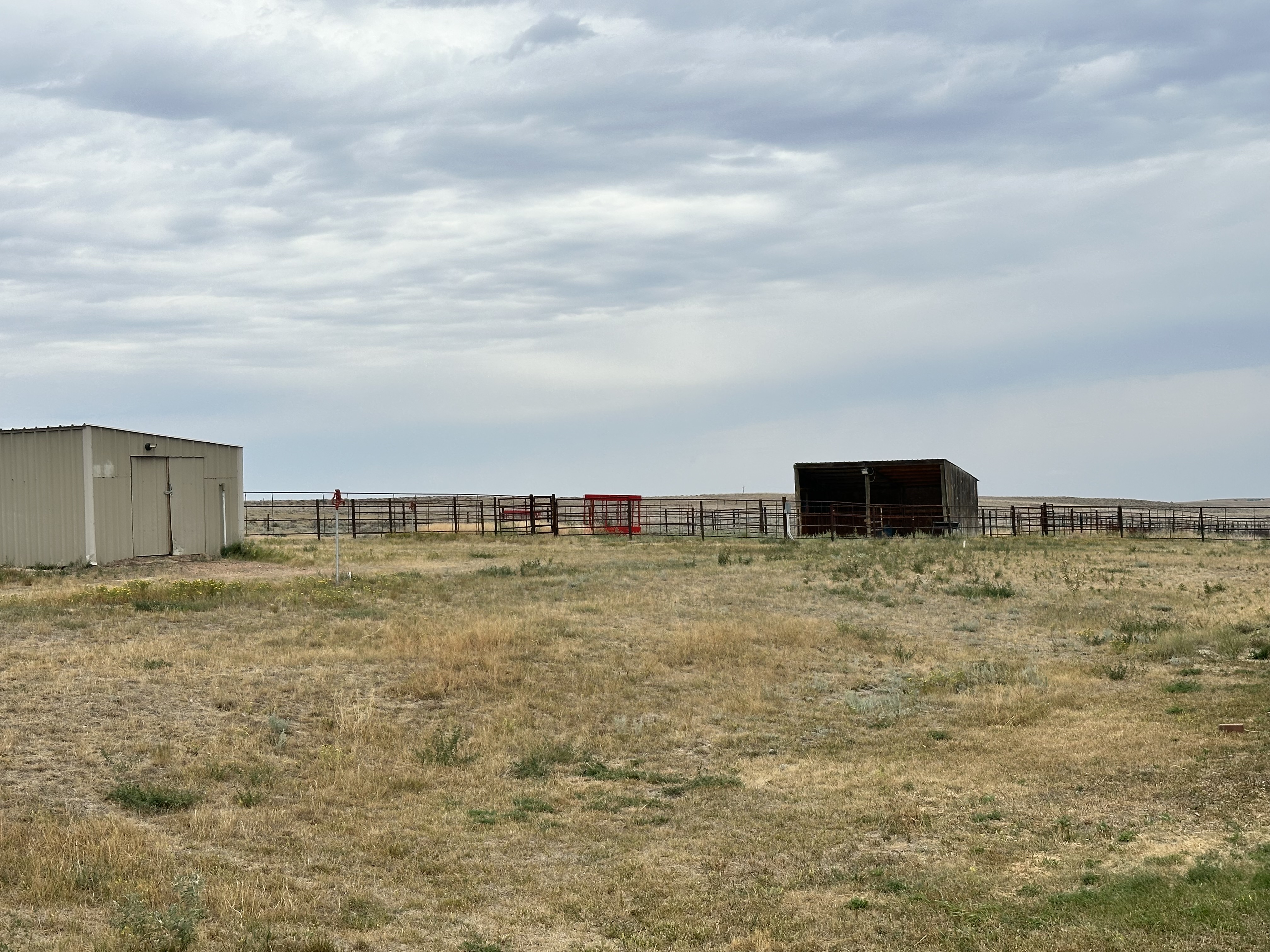 Loafing sheds w/waterers