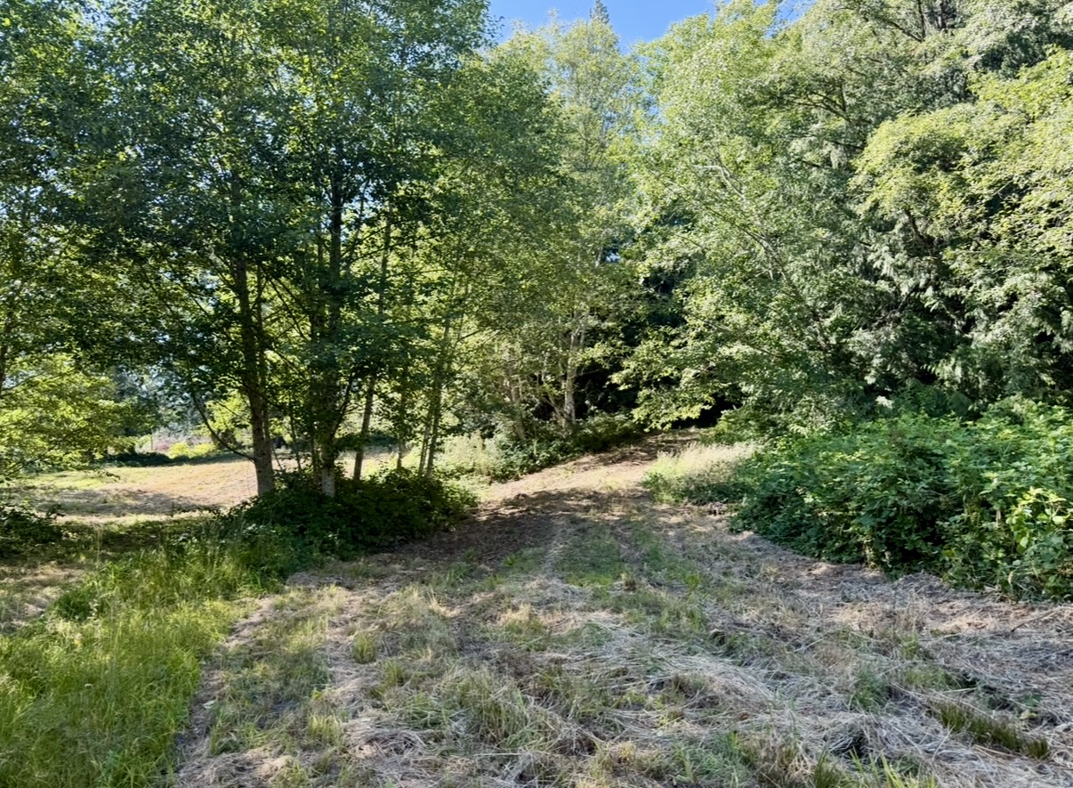 Riding on the property