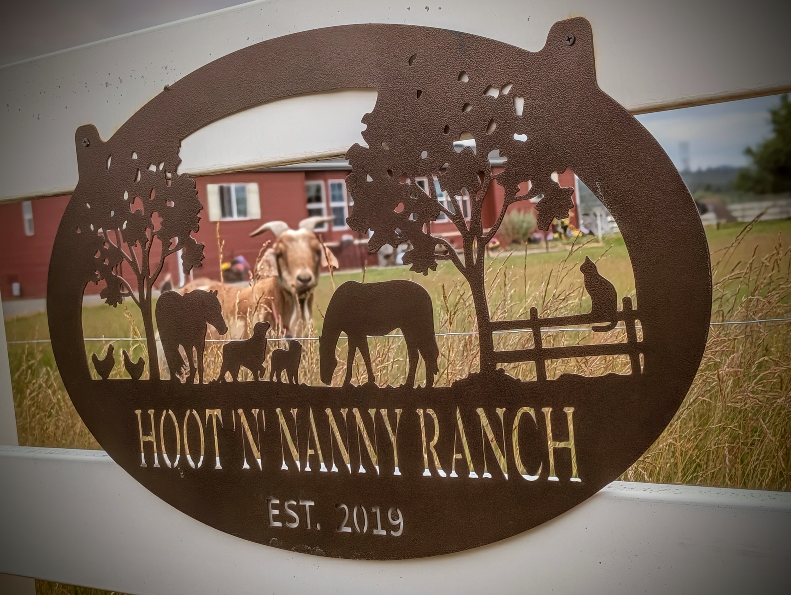 Sign at Driveway Entrance