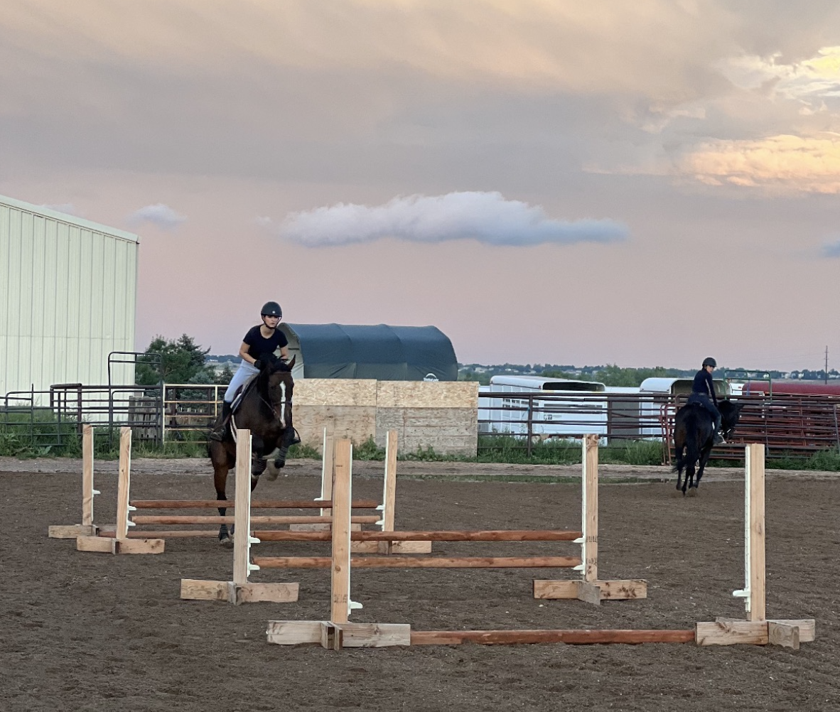 Large outdoor arena